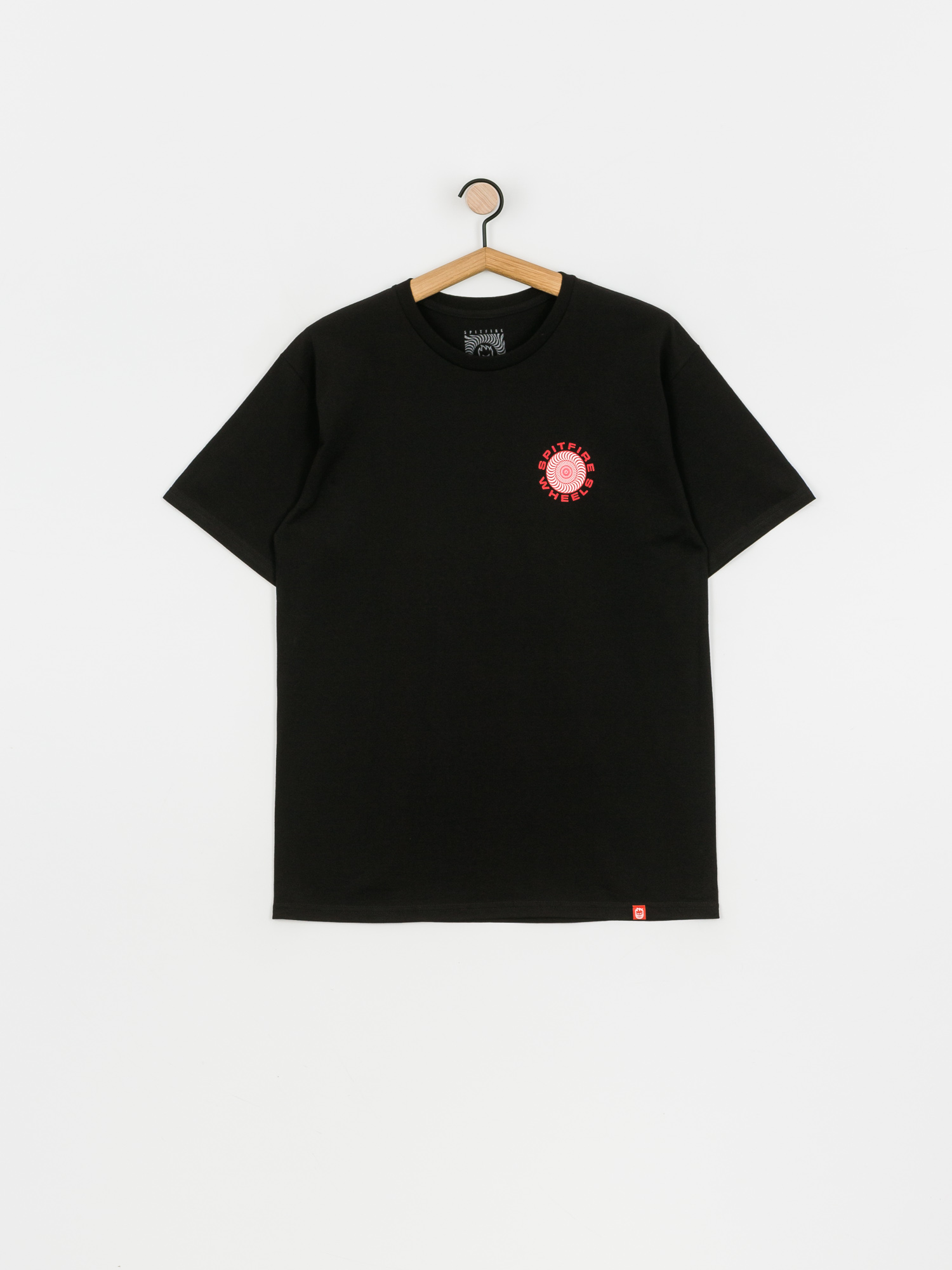 T-shirt Spitfire Clsc 87 Swrl (black/red)