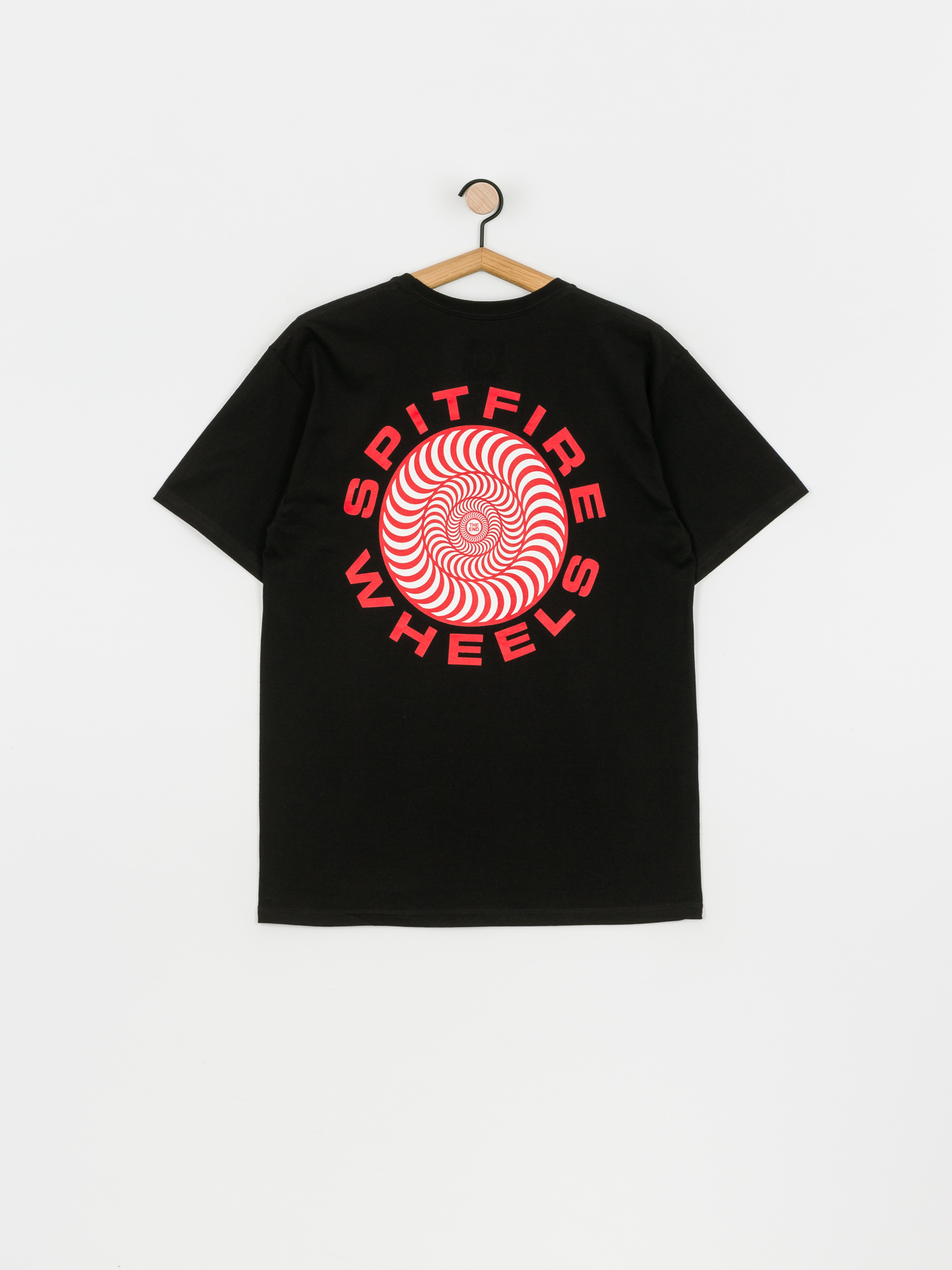 T-shirt Spitfire Clsc 87 Swrl (black/red)