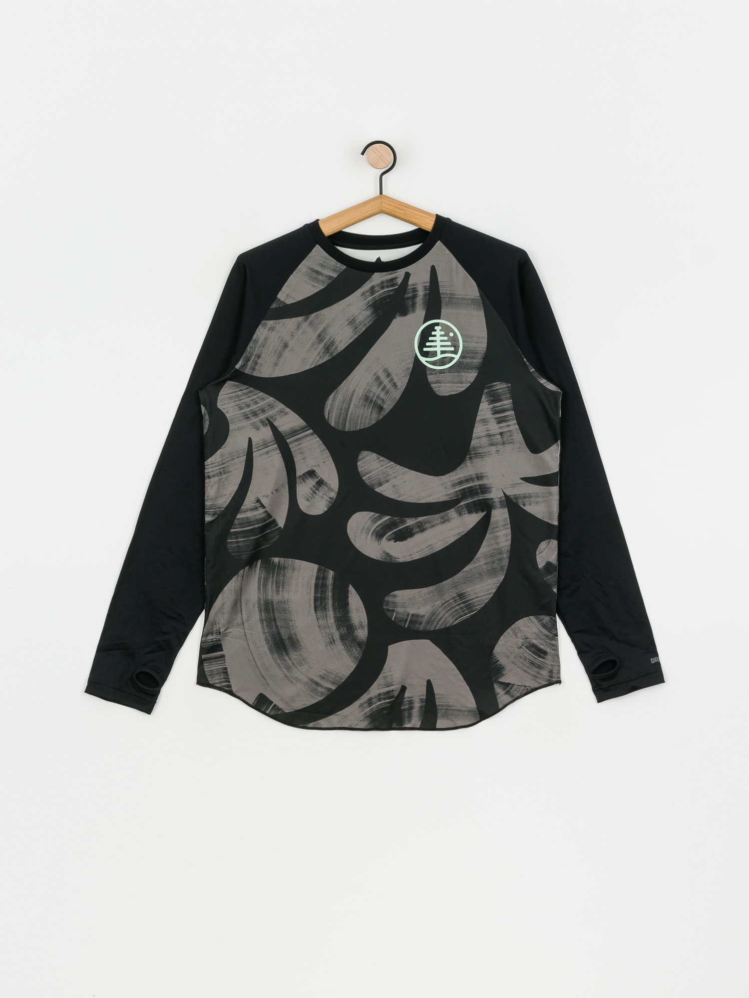 Męski Longsleeve aktywny Burton Roadie Base Layer Tech (ty williams camo)