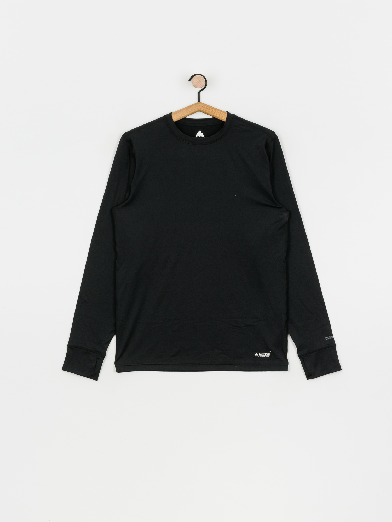 Męski Longsleeve aktywny Burton Midweight Base Layer Crew (true black)