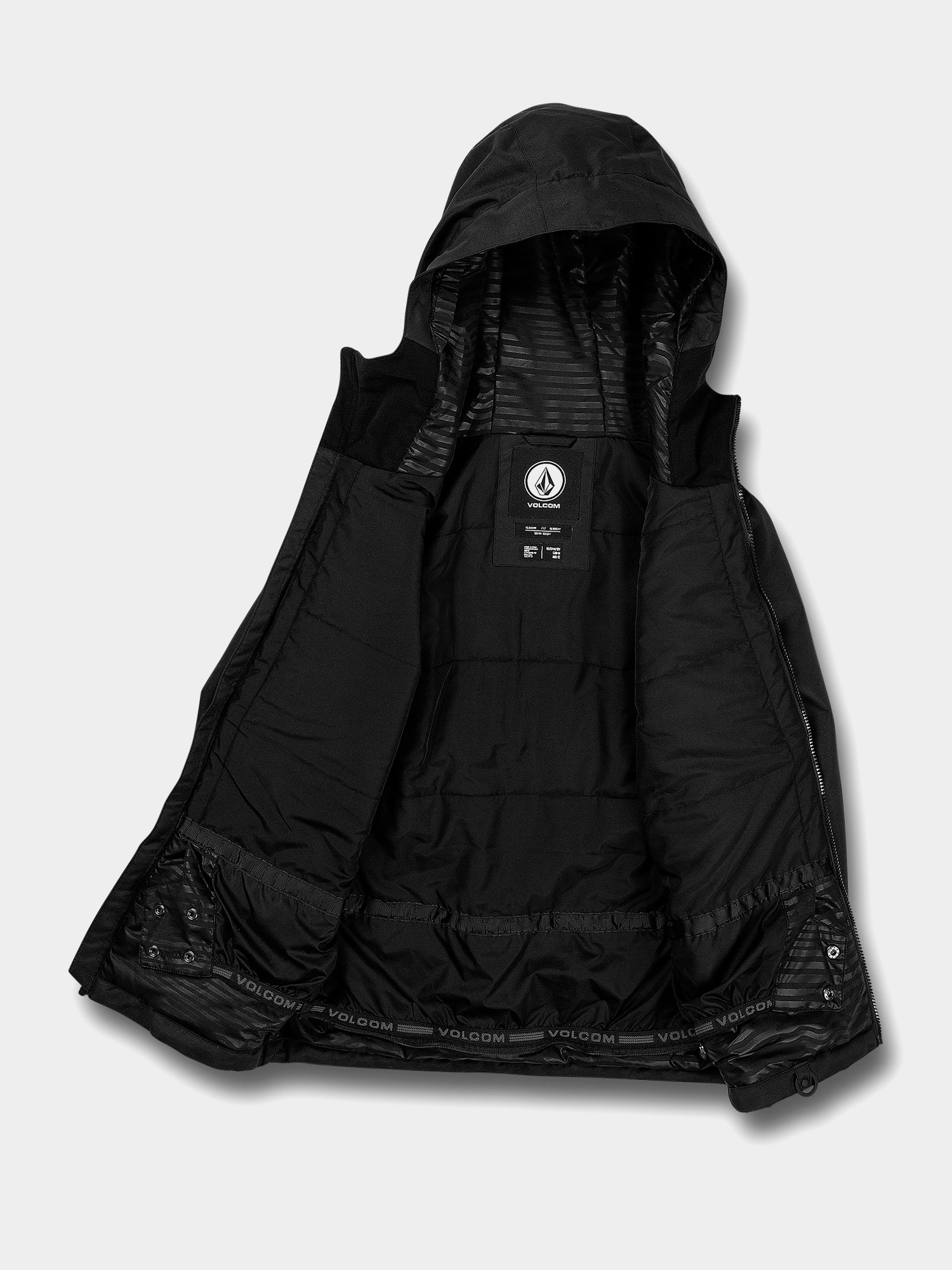 Kurtka snowboardowa Volcom Holbeck Ins (black)