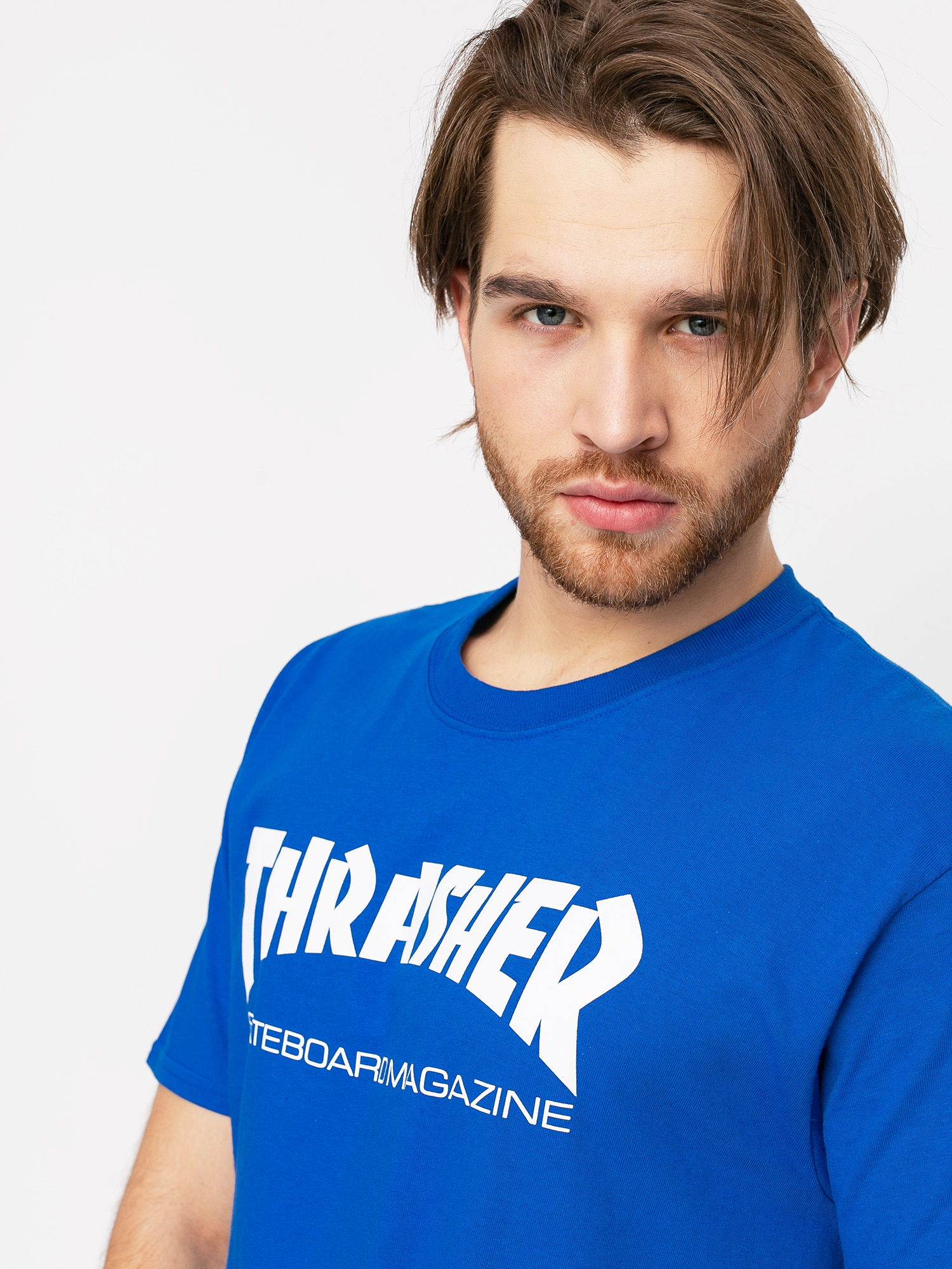 T-shirt Thrasher Skate Mag (royal)
