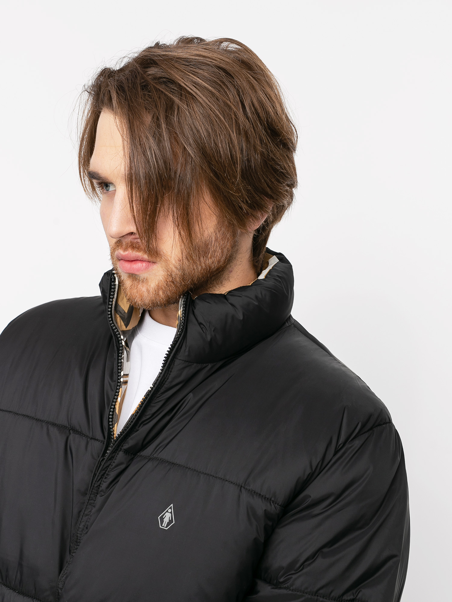 Kurtka Volcom X Girl Puff (black)