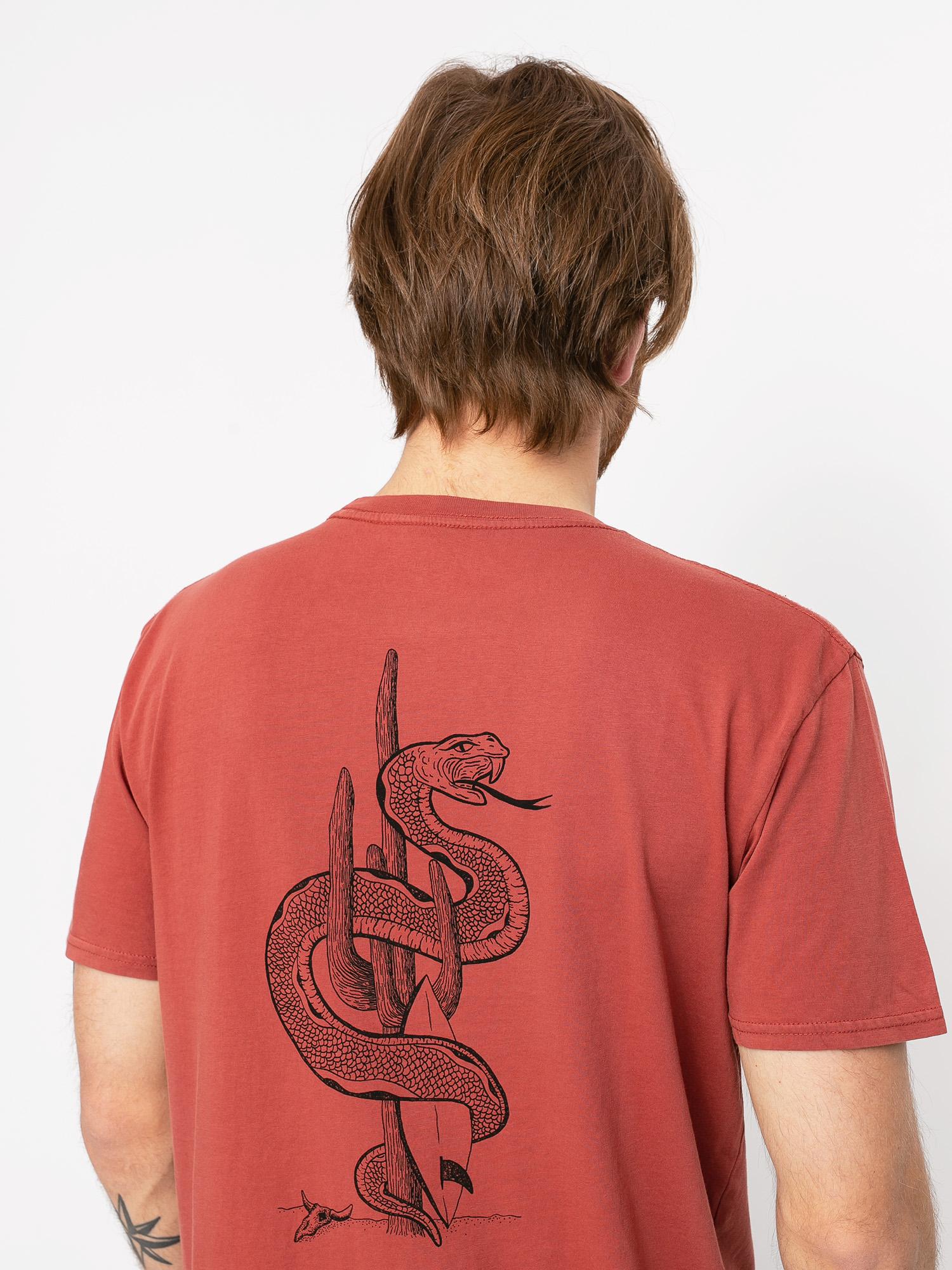 T-shirt Quiksilver Desert Trippn (henna)