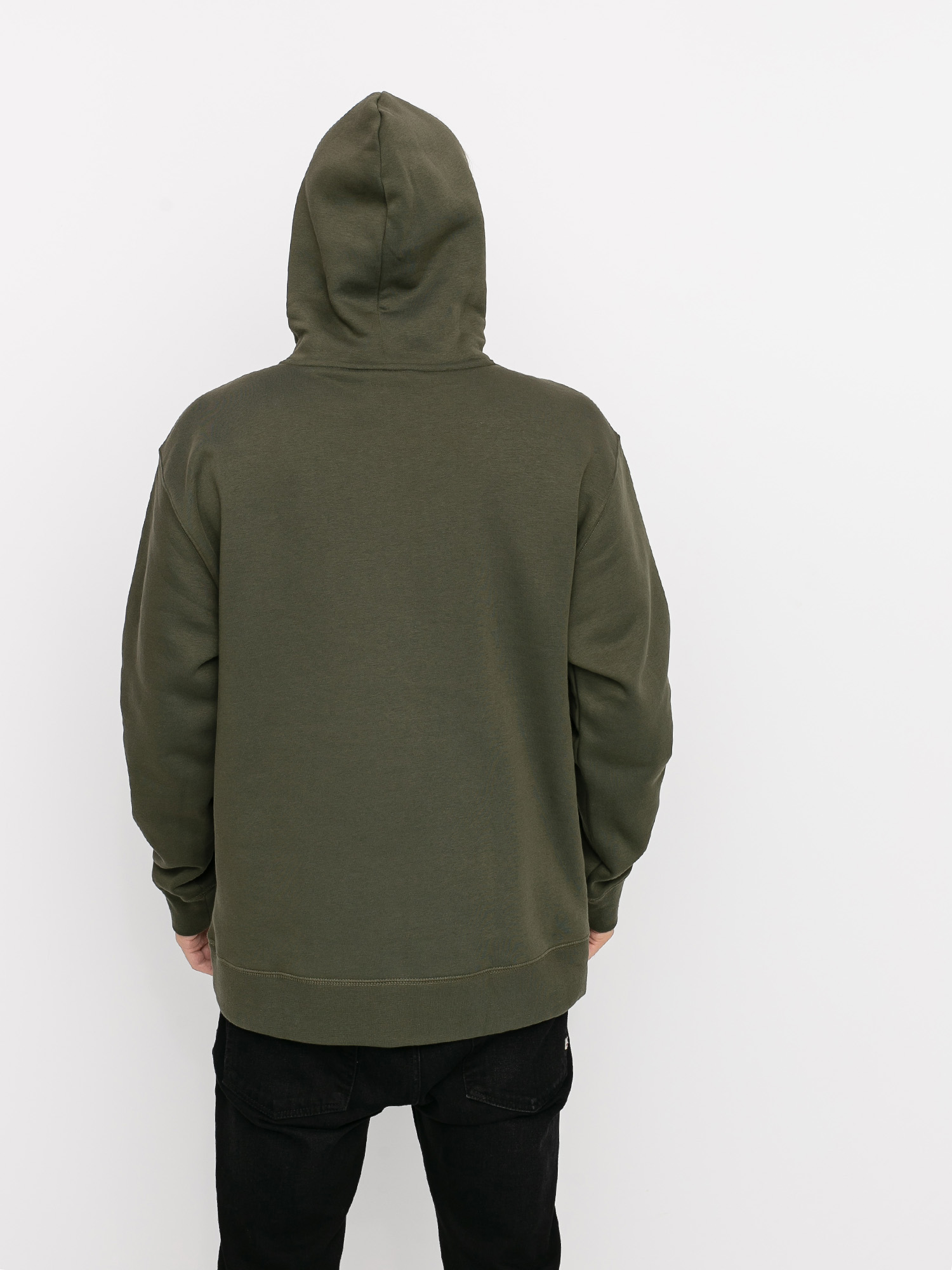 Bluza z kapturem Nike SB Icon HD (cargo khaki/yukon brown)
