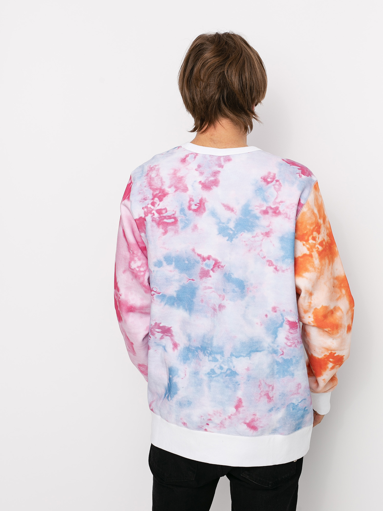 Bluza HUF Euphoria Crewneck (plastic pink)