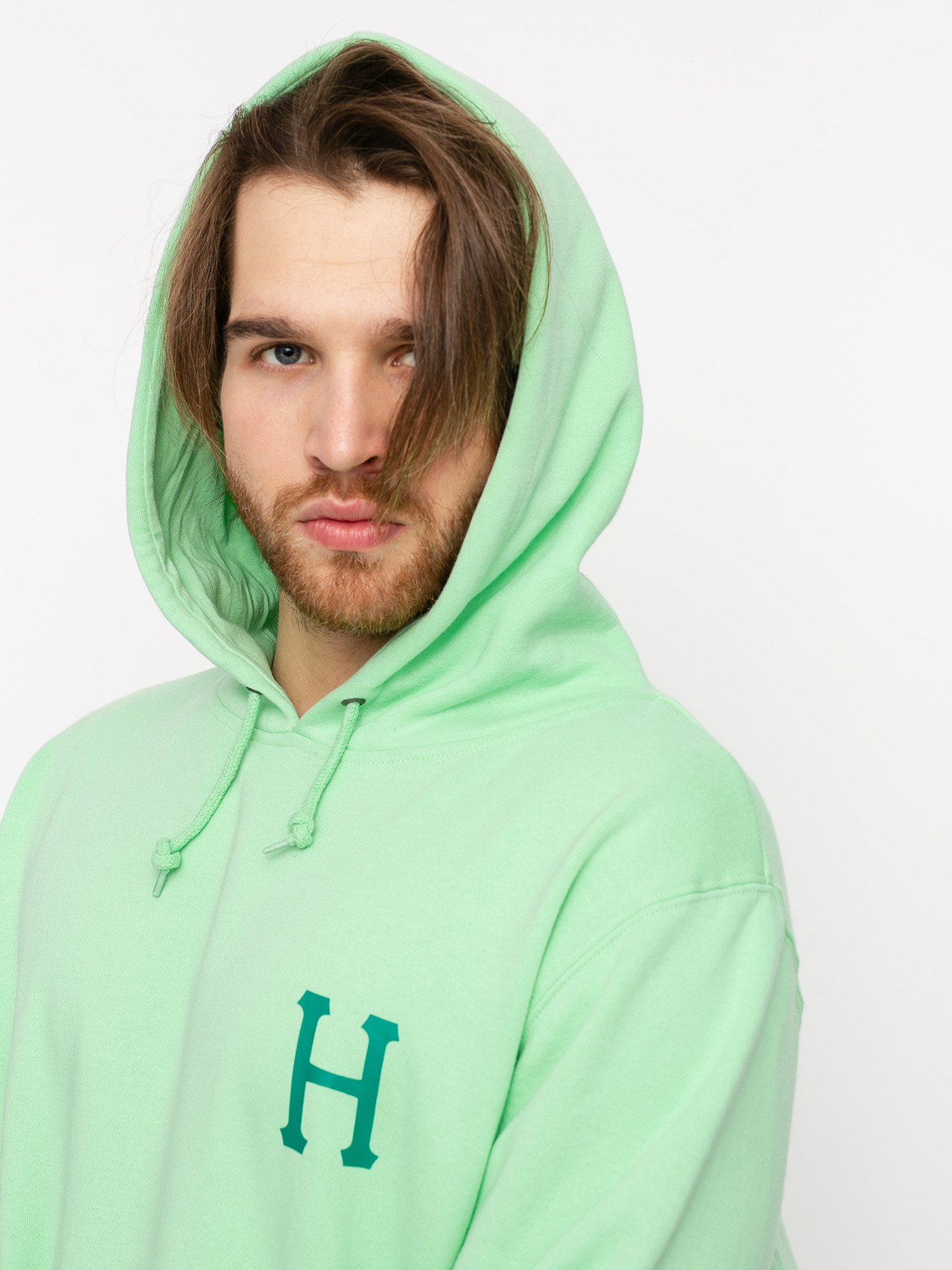 Bluza z kapturem HUF Planta HD (neo mint)