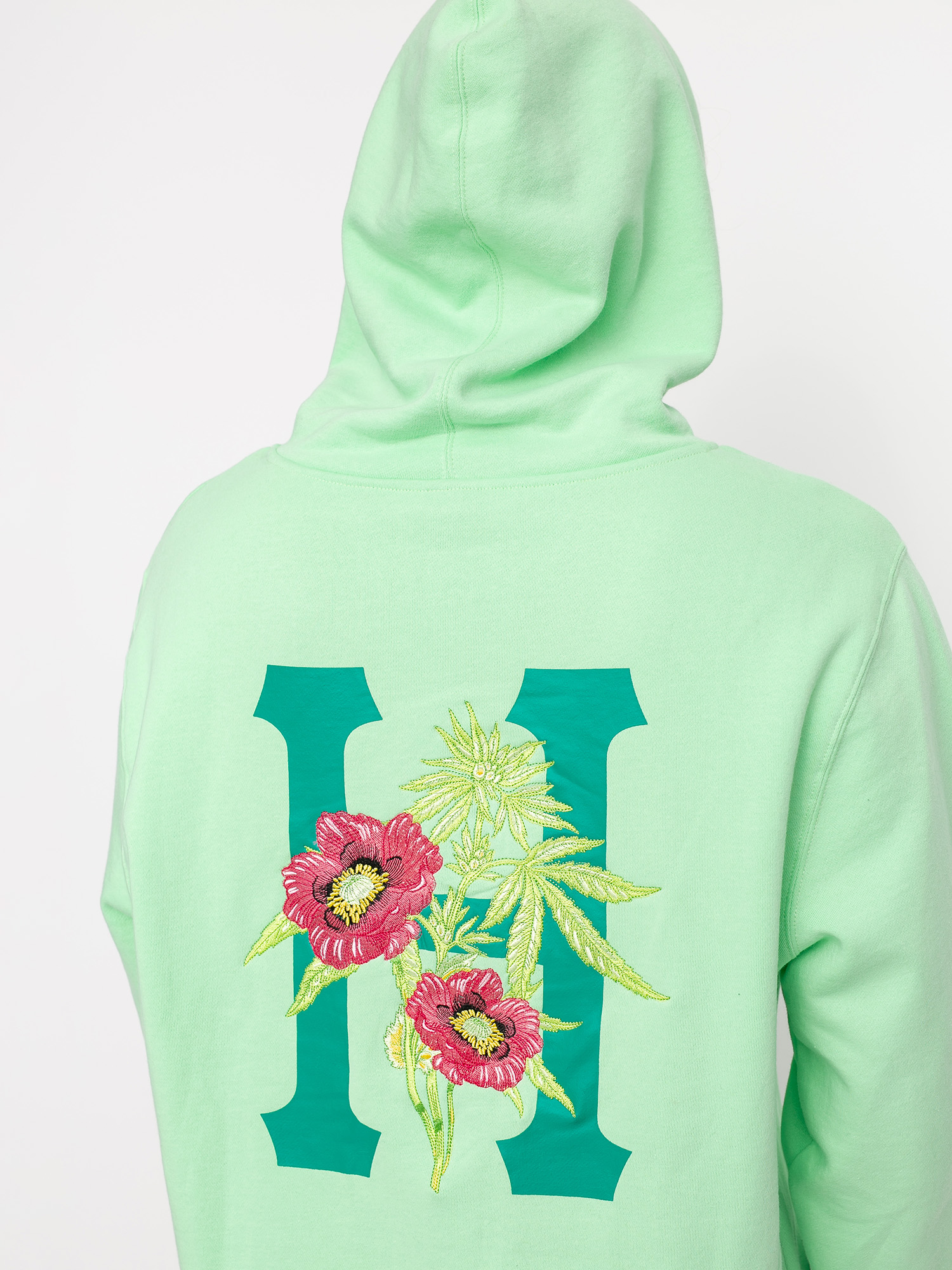 Bluza z kapturem HUF Planta HD (neo mint)