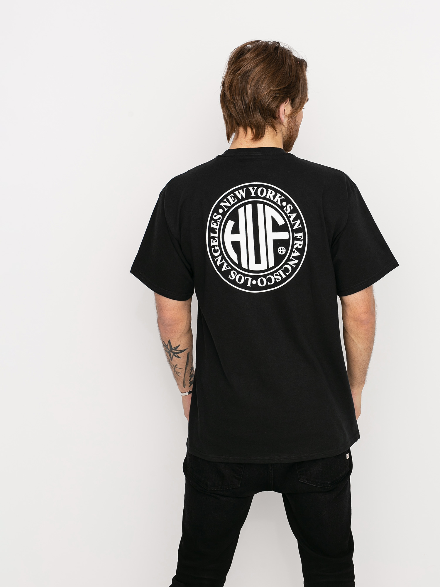 T-shirt HUF Regional Puff (black)