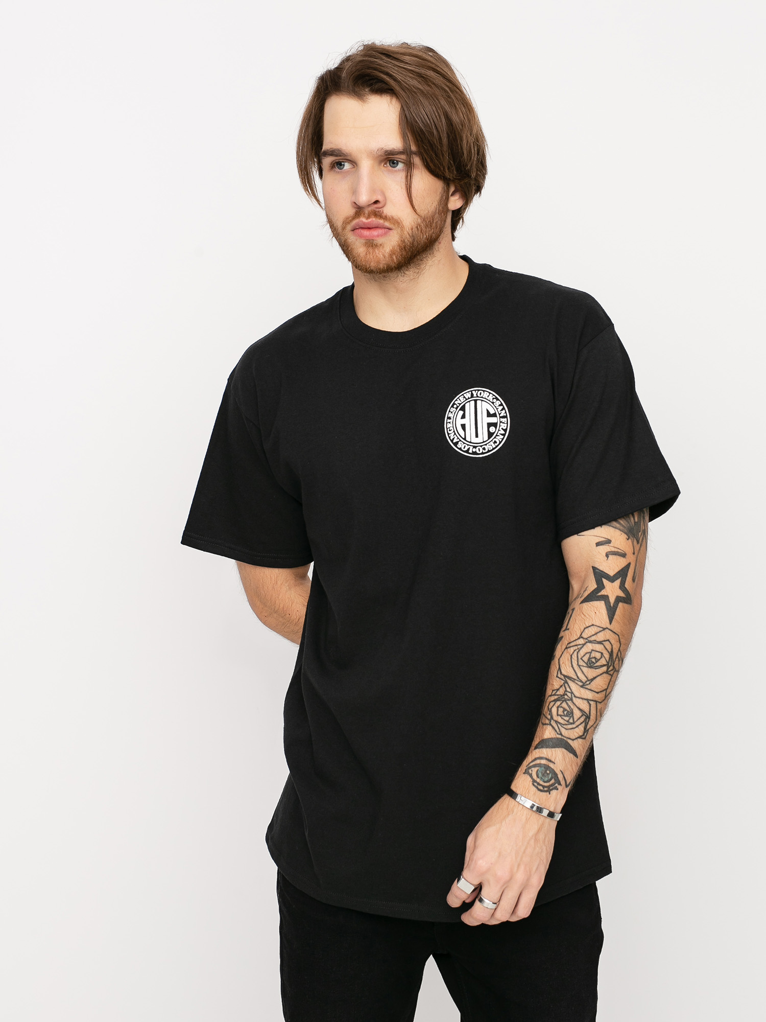 T-shirt HUF Regional Puff (black)