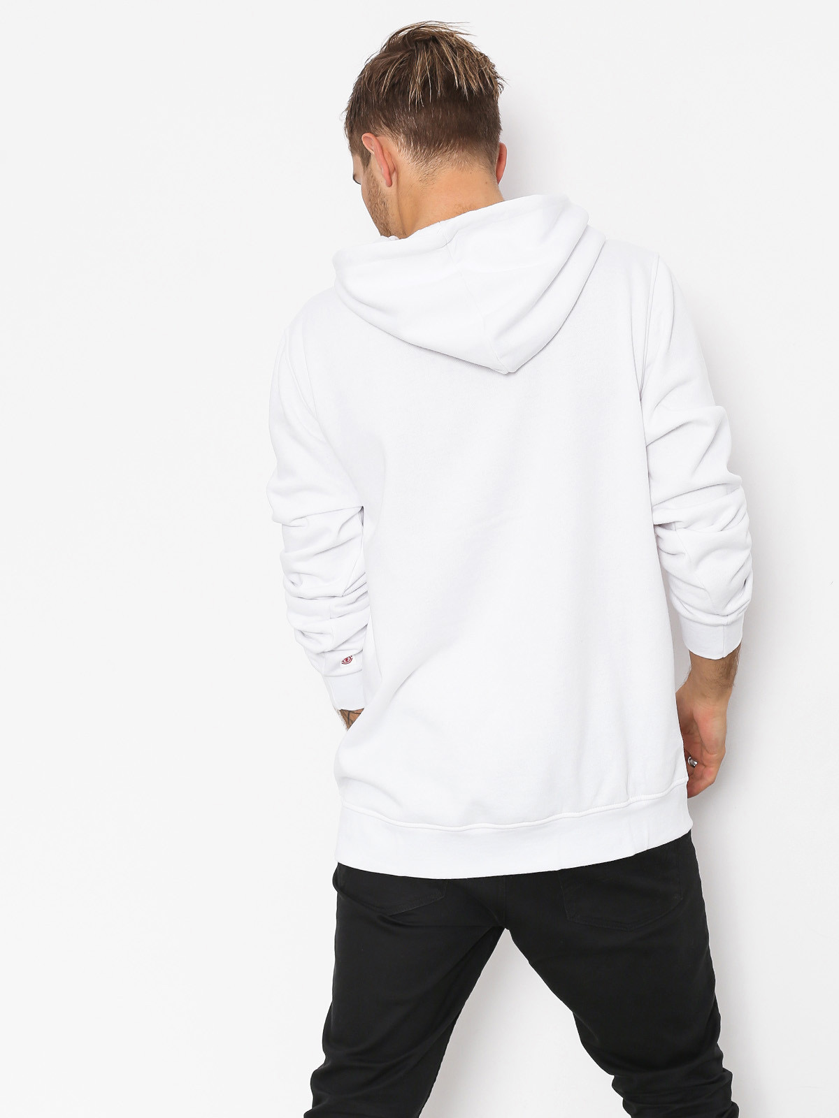 Bluza z kapturem Element Vertical HD (optic white)