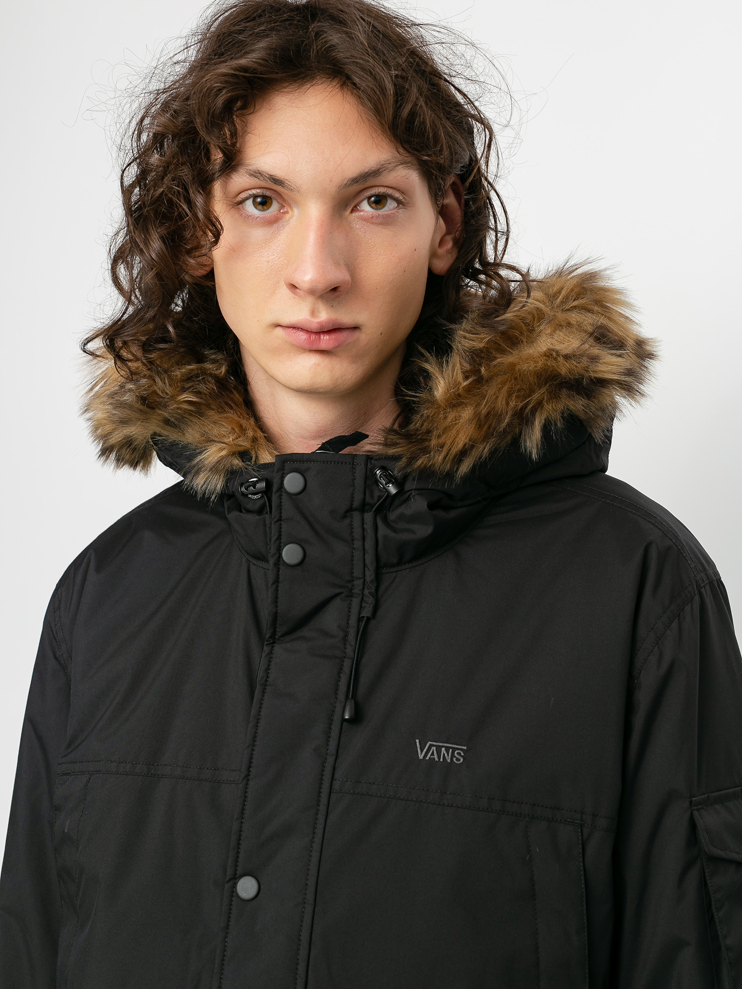 Kurtka Vans Sholes Mte (black/white)