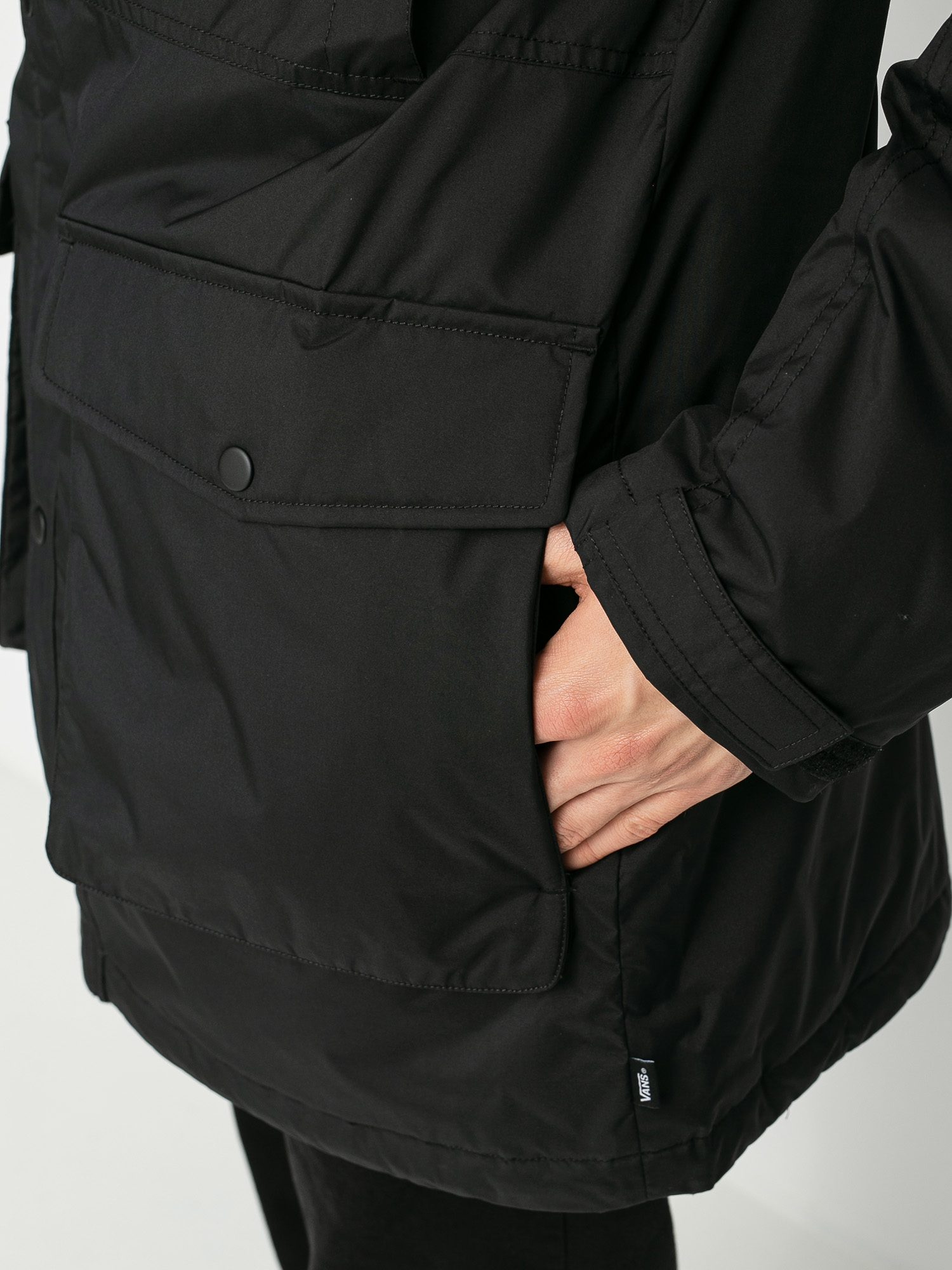 Kurtka Vans Sholes Mte (black/white)