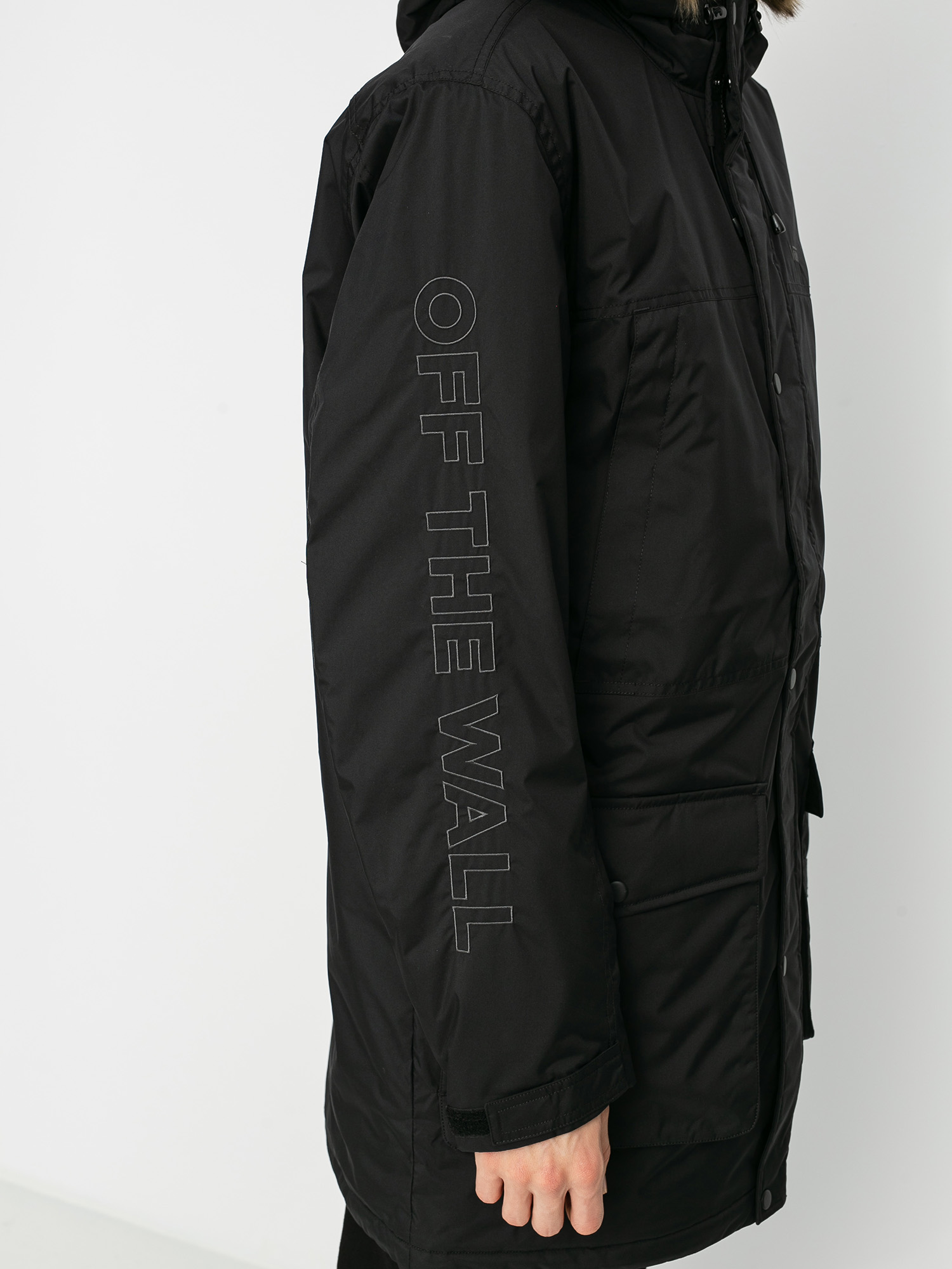 Kurtka Vans Sholes Mte (black/white)