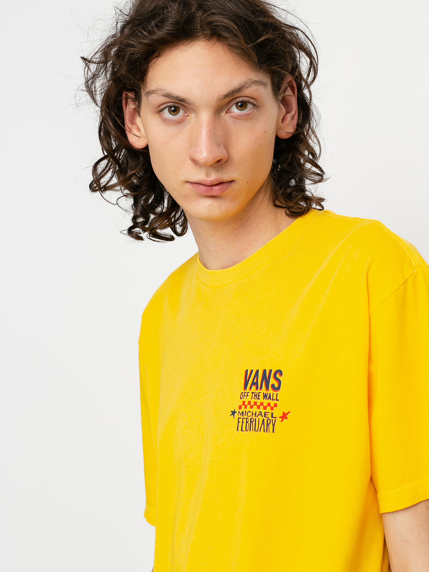 T-shirt Vans Mikey February (lemon chrome)