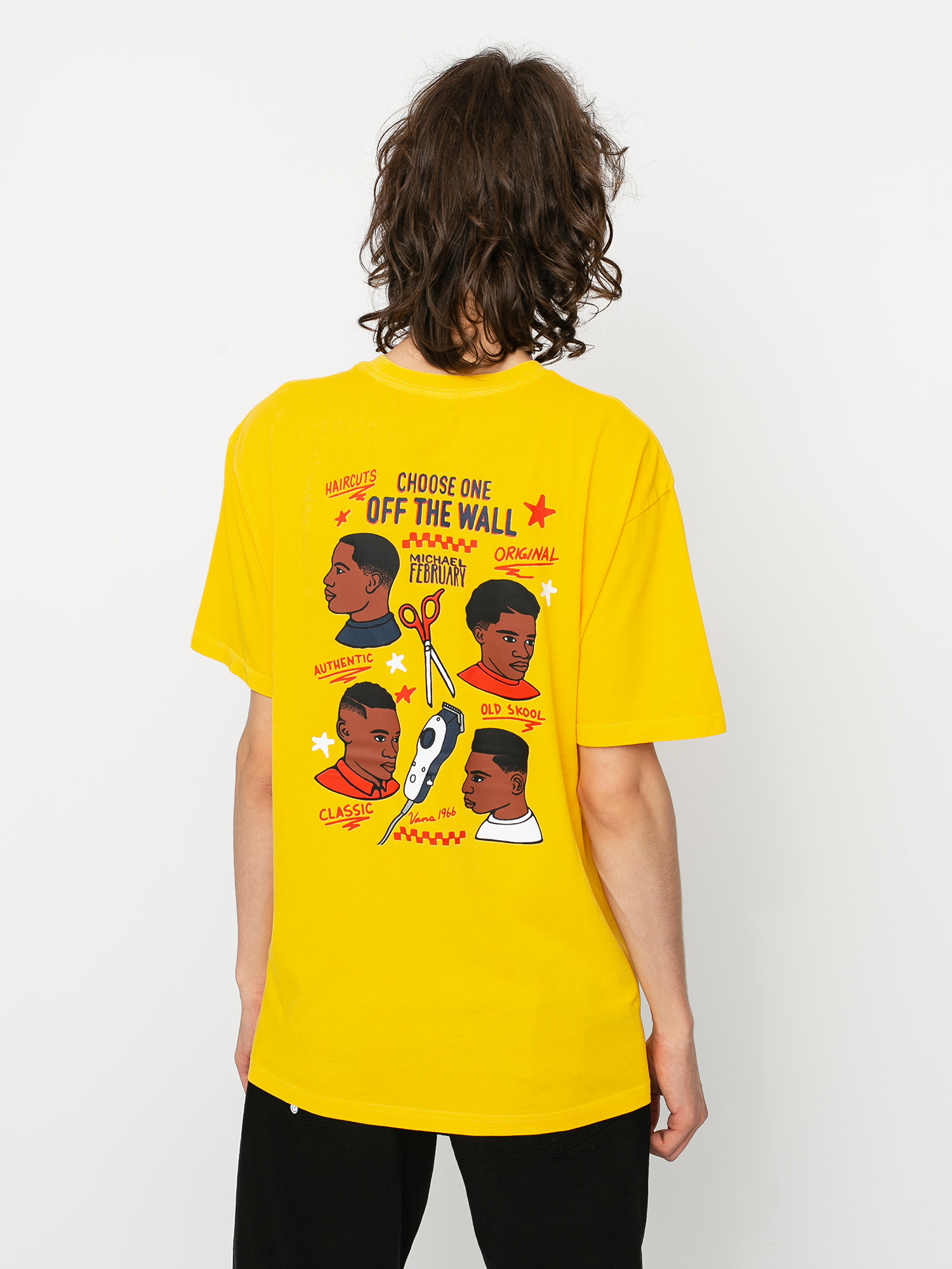 T-shirt Vans Mikey February (lemon chrome)