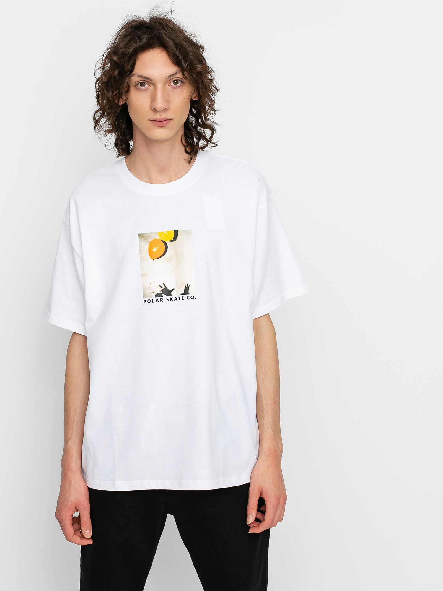 T-shirt Polar Skate Balloon (white)