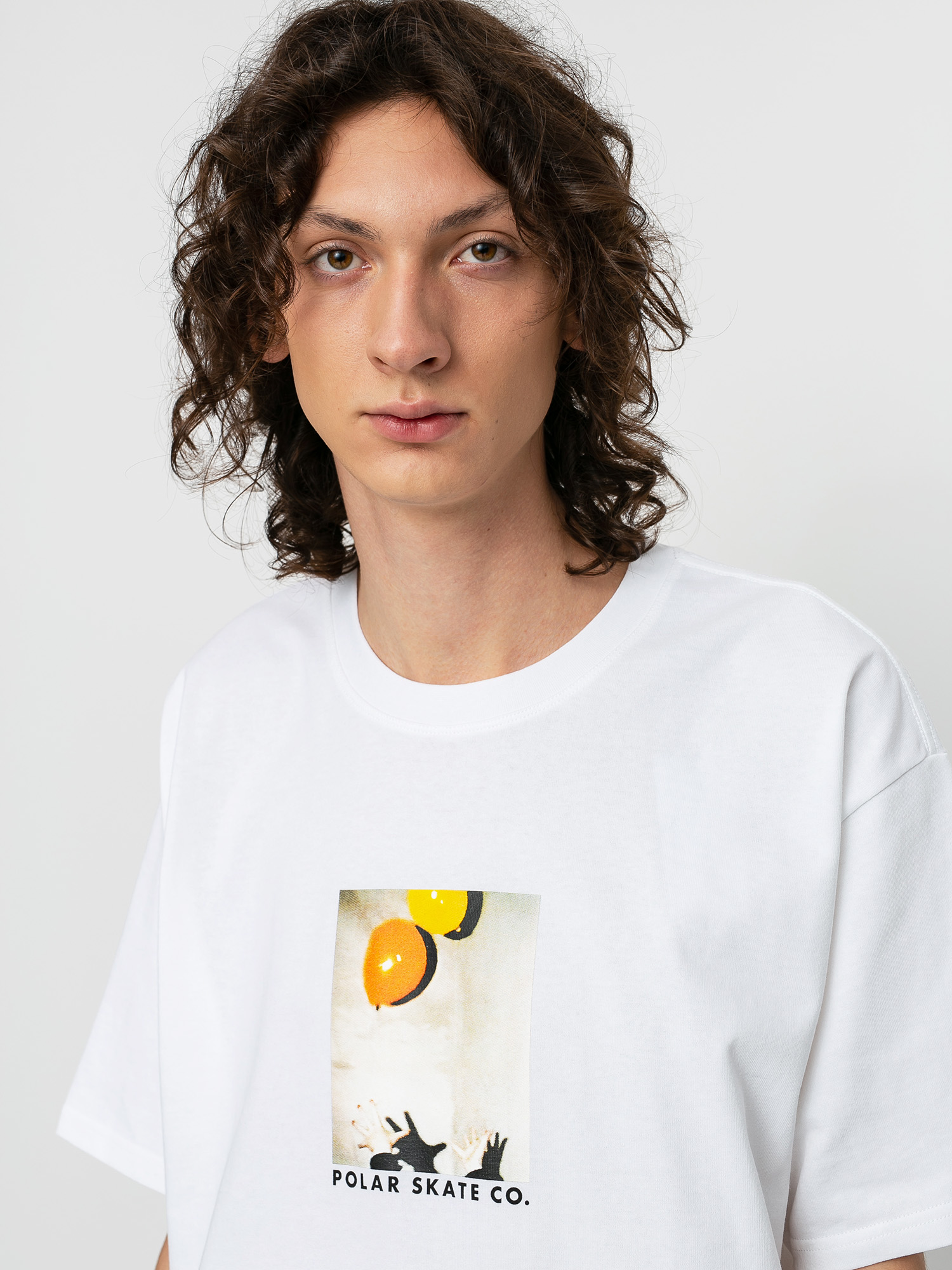 T-shirt Polar Skate Balloon (white)