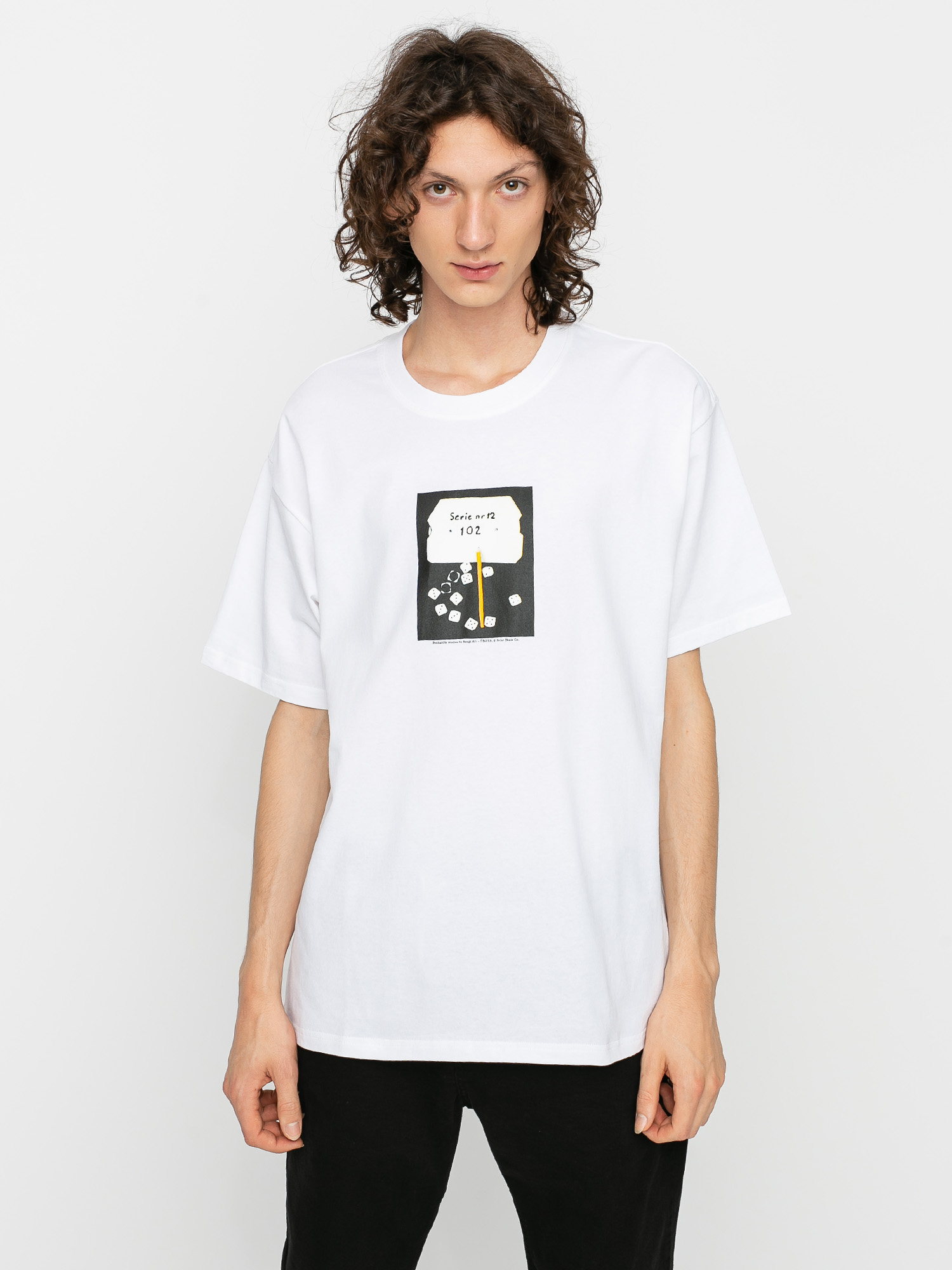 T-shirt Polar Skate Probability (white)