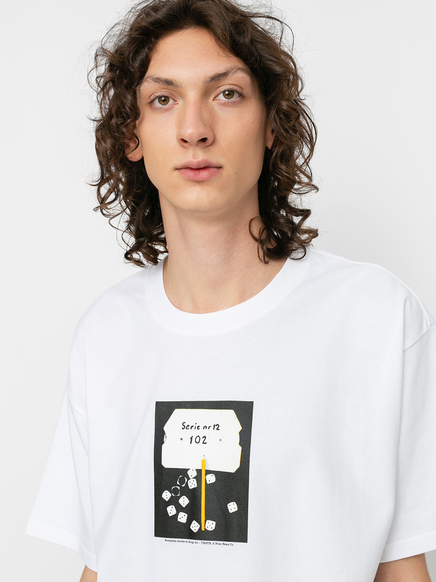 T-shirt Polar Skate Probability (white)