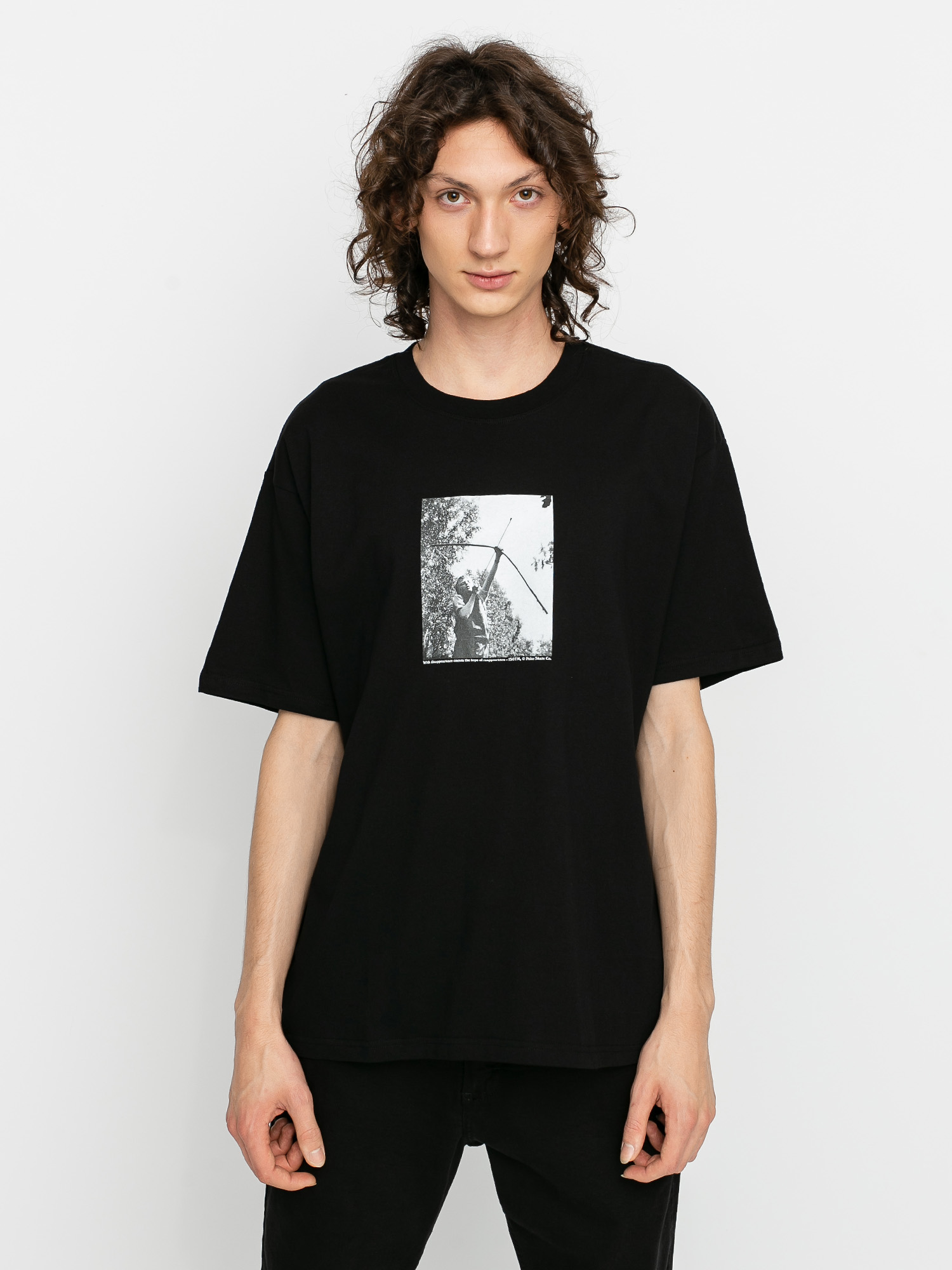 T-shirt Polar Skate Reappearance (black)