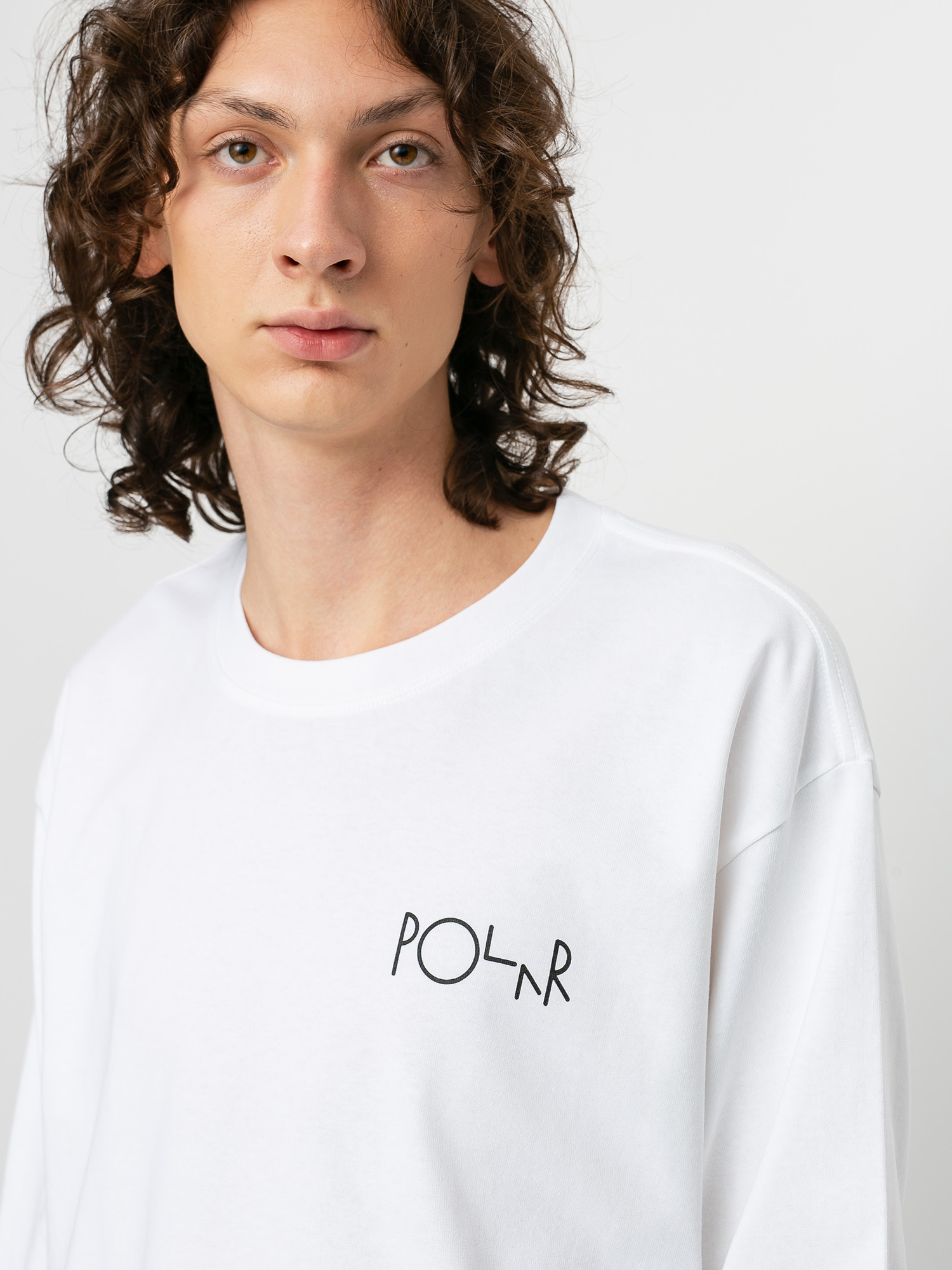 Longsleeve Polar Skate Moth House Fill Logo (white)