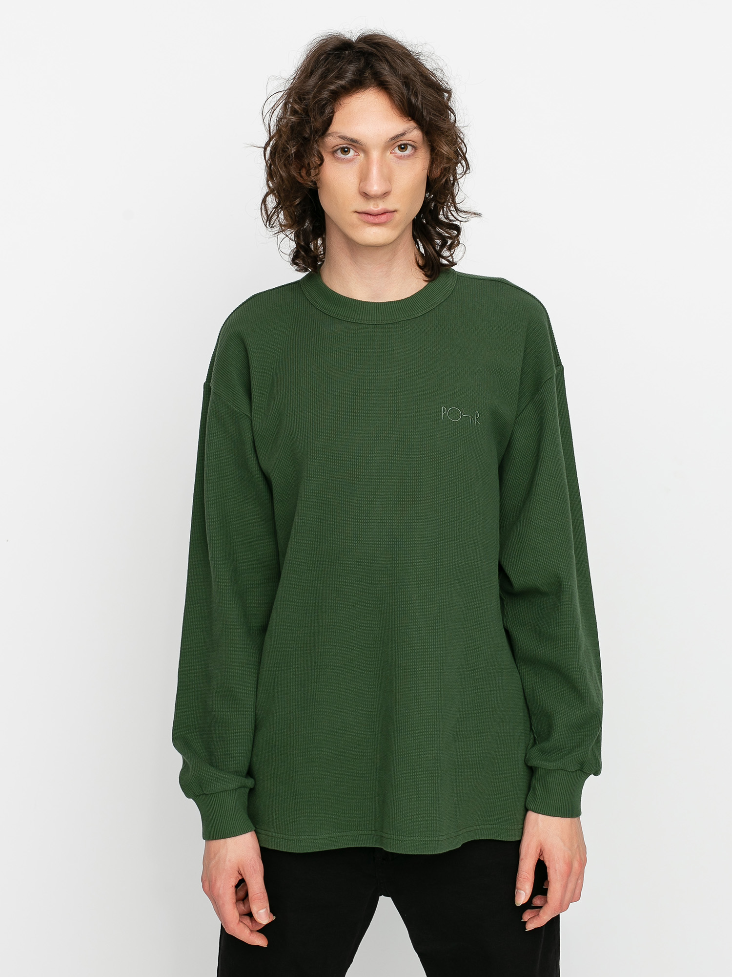 Longsleeve Polar Skate Shin (hunter green)