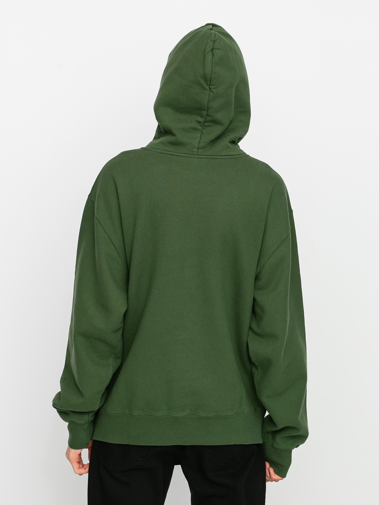 Bluza z kapturem Polar Skate Patch HD (hunter green)