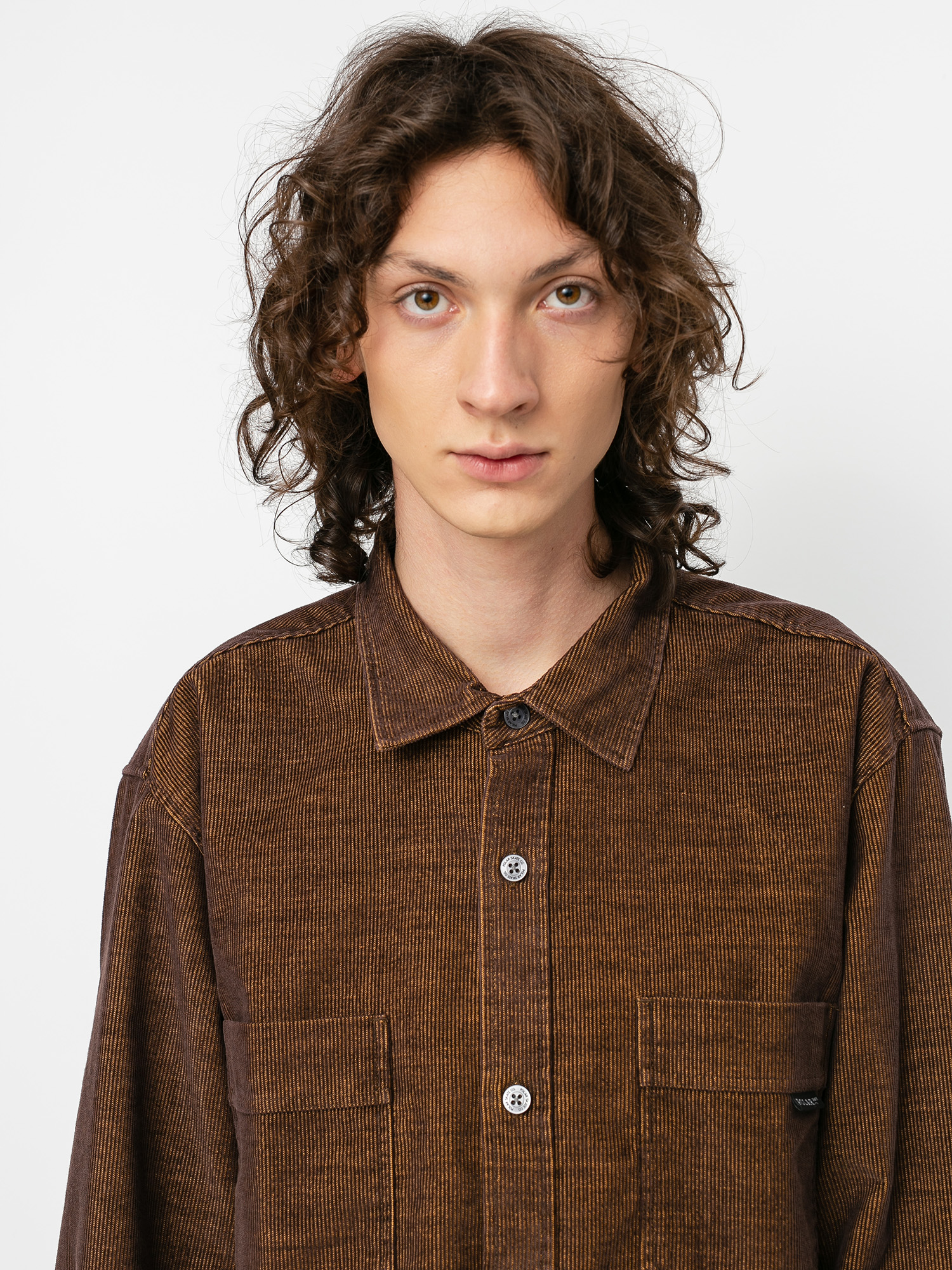 Koszula Polar Skate Cord (caramel)