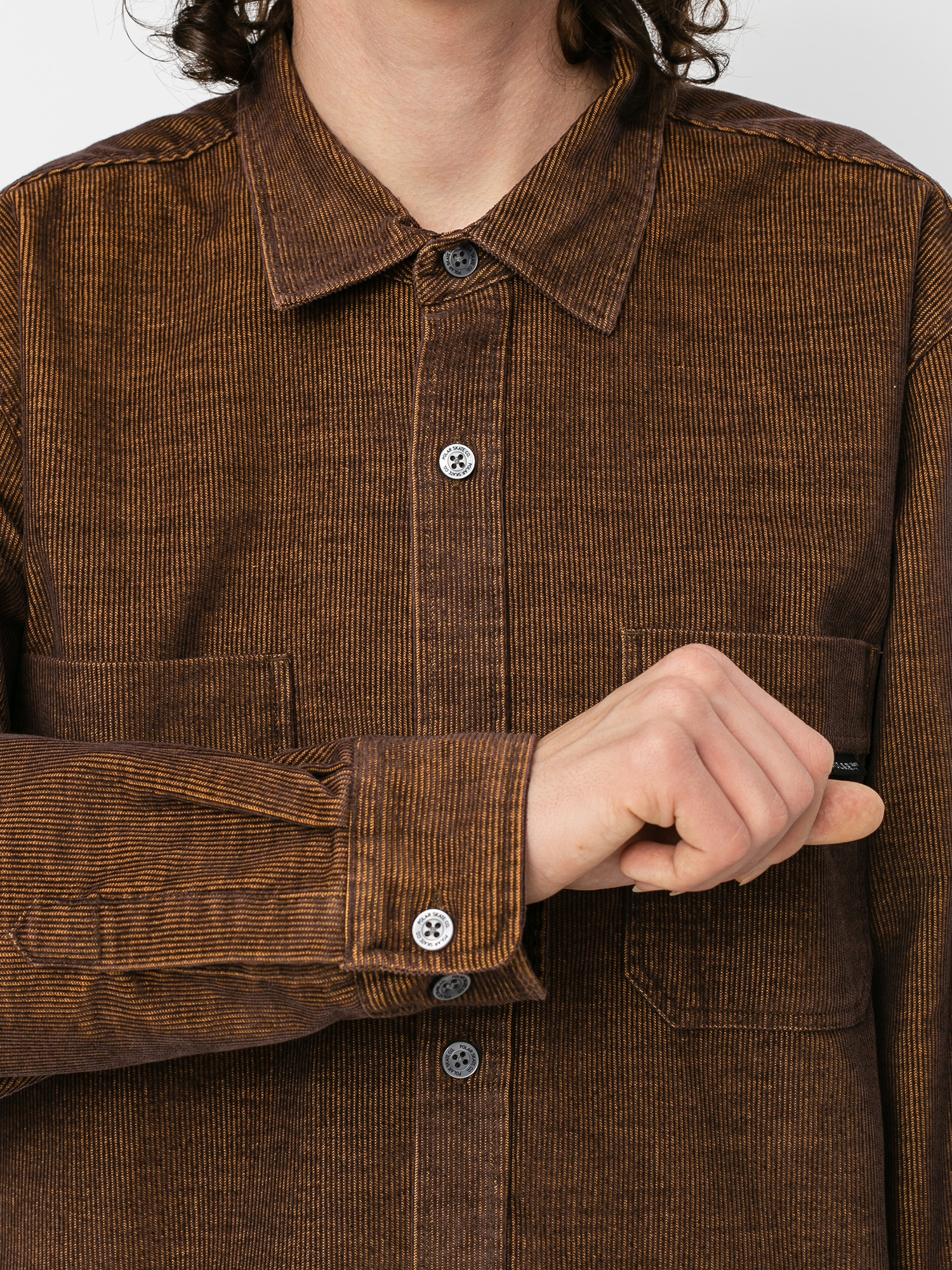 Koszula Polar Skate Cord (caramel)