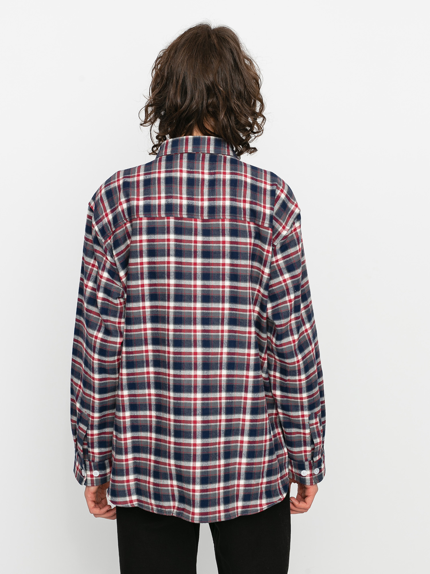 Koszula Polar Skate Flannel (navy/red)