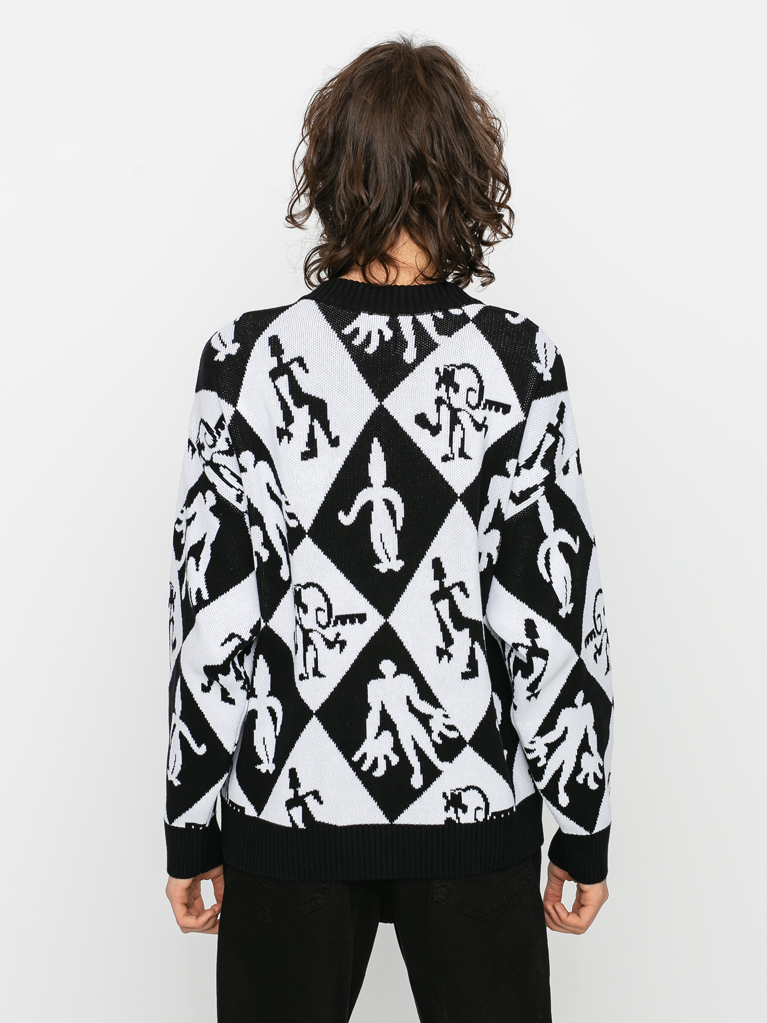 Sweter Polar Skate Emile Knit (black)