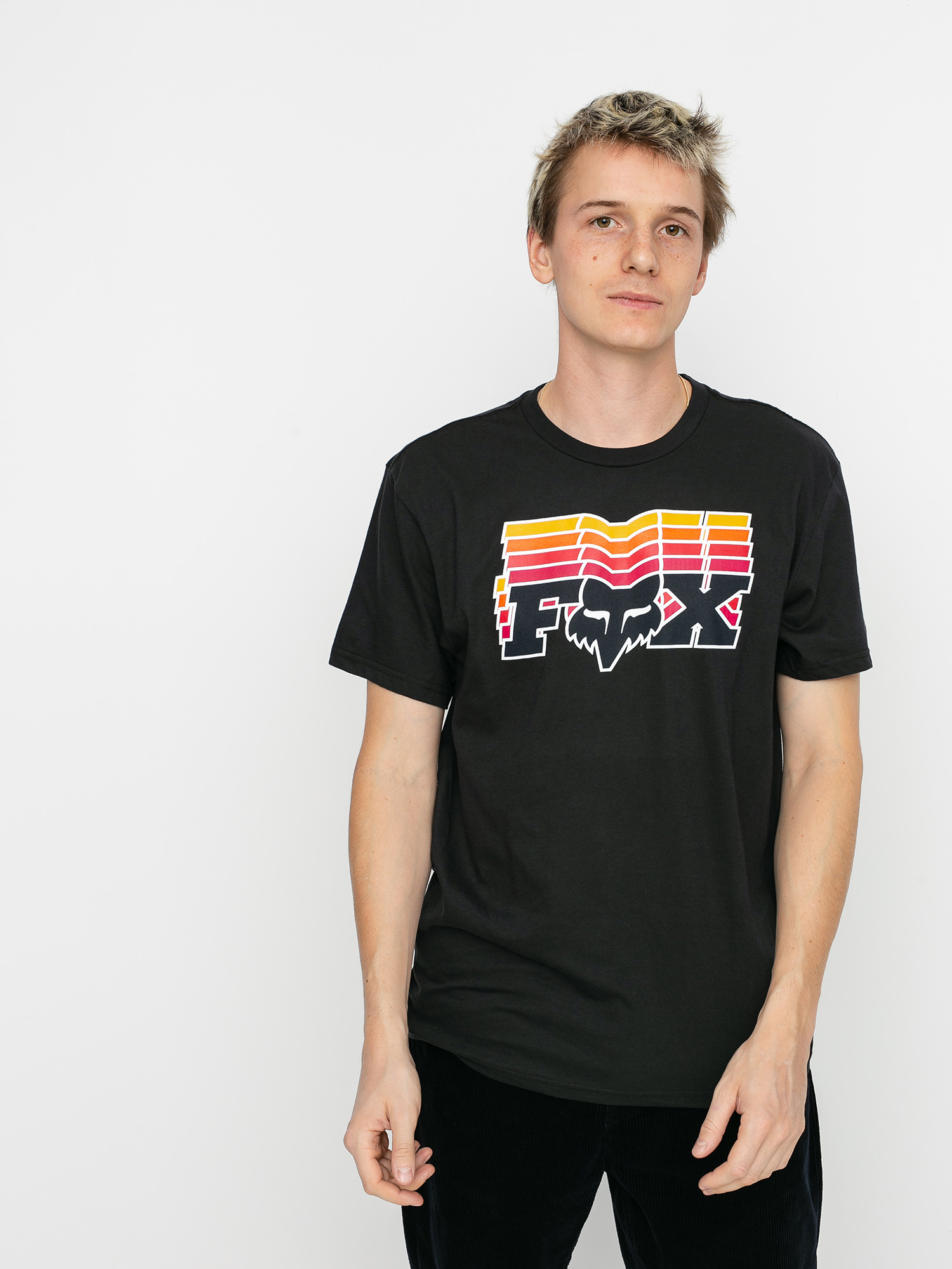 T-shirt Fox Off Beat (blk)