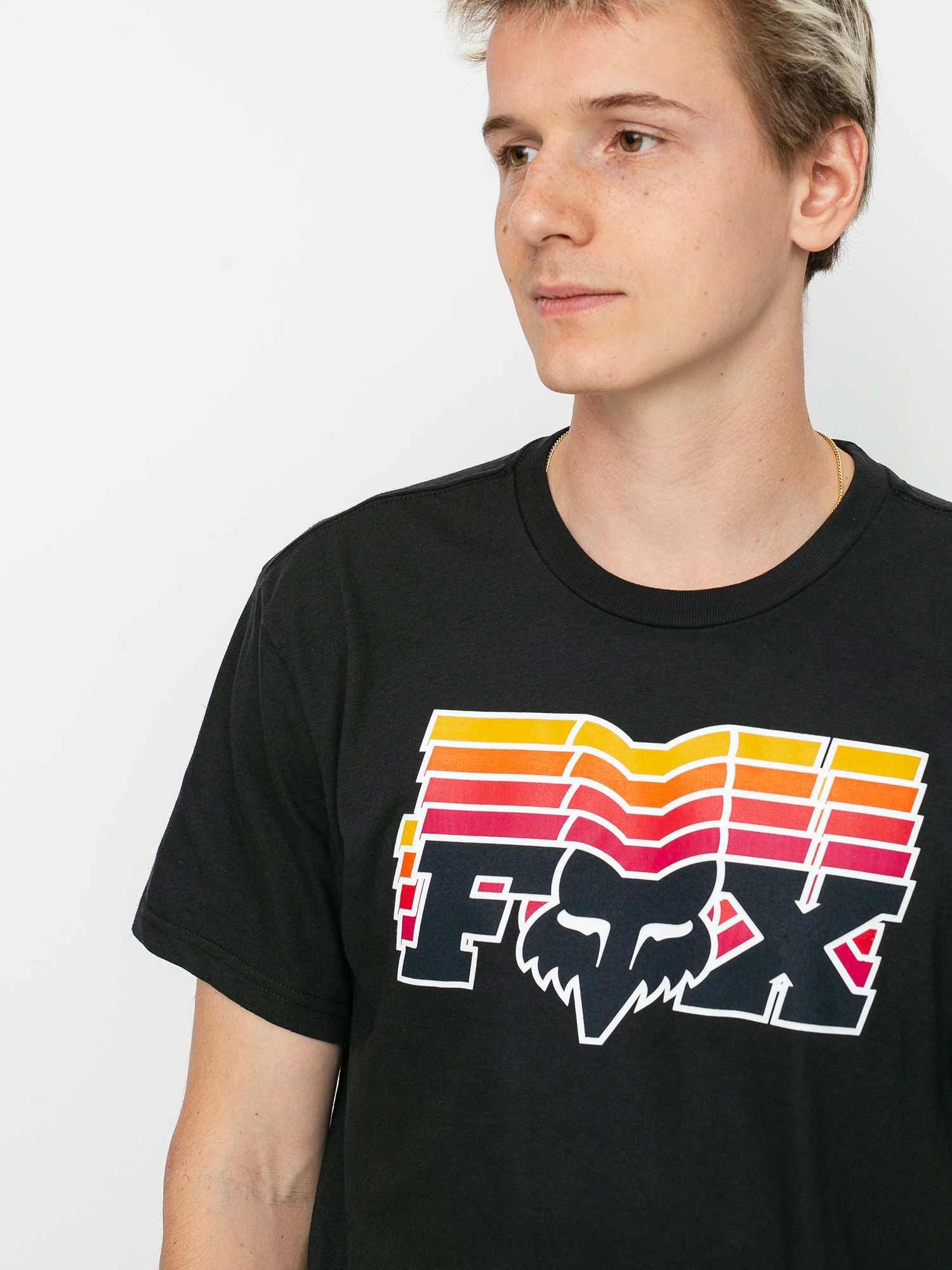 T-shirt Fox Off Beat (blk)