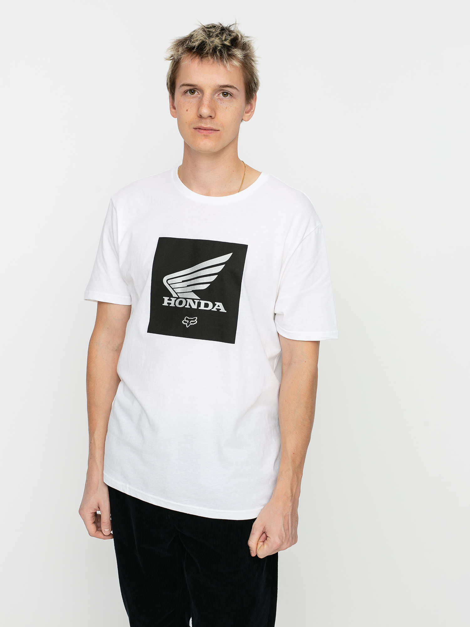T-shirt Fox Honda Premium Update (opt wht)