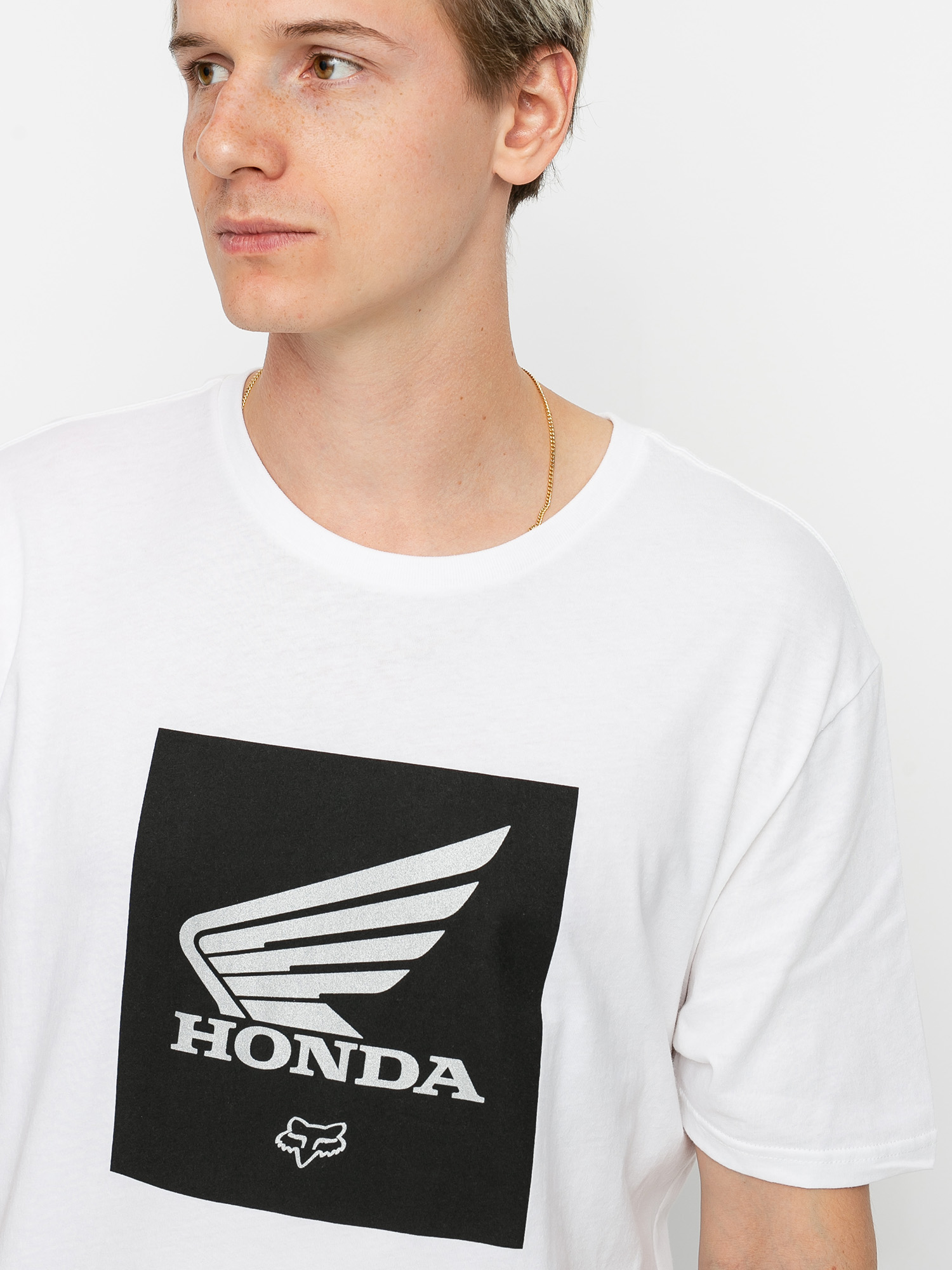 T-shirt Fox Honda Premium Update (opt wht)
