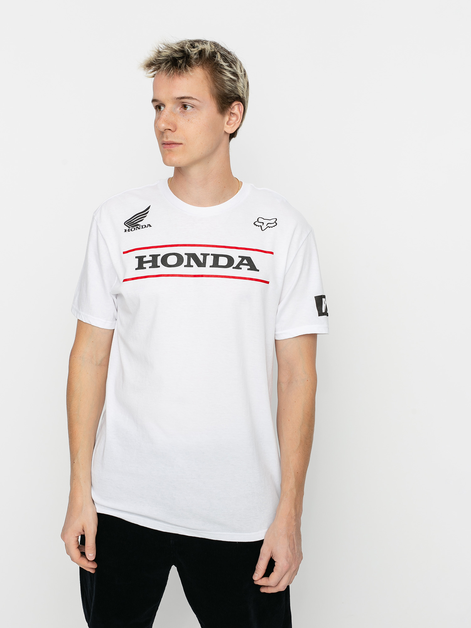 T-shirt Fox Honda (opt wht)
