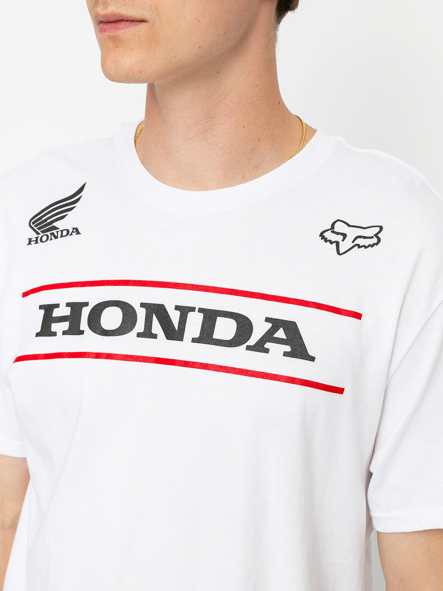 T-shirt Fox Honda (opt wht)