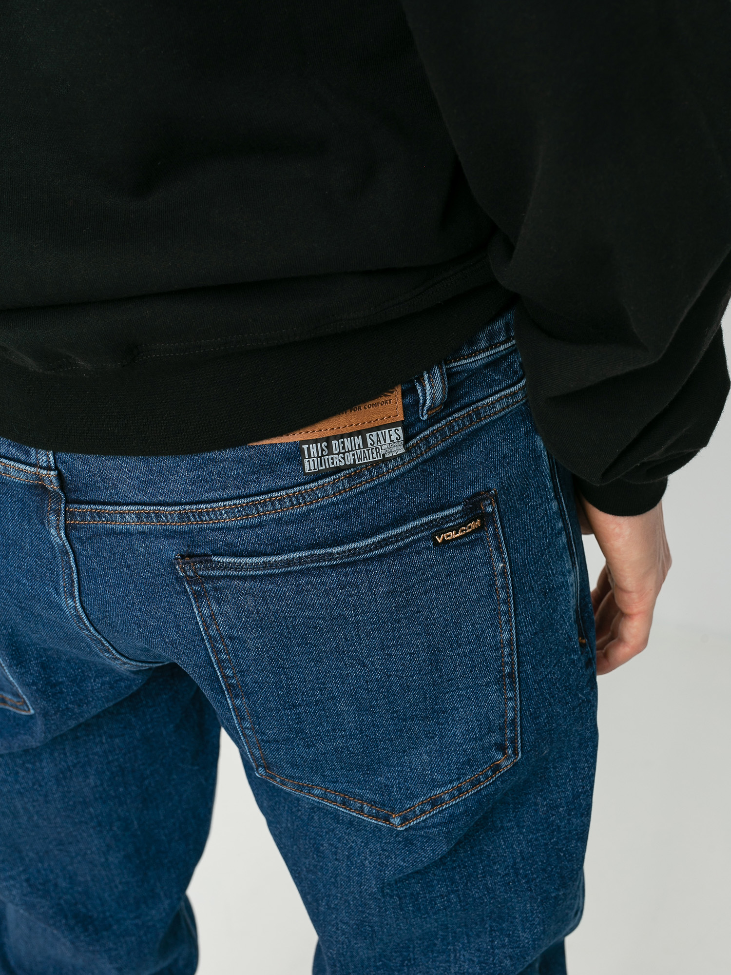 Spodnie Volcom Vorta Denim (authentic dark stone)