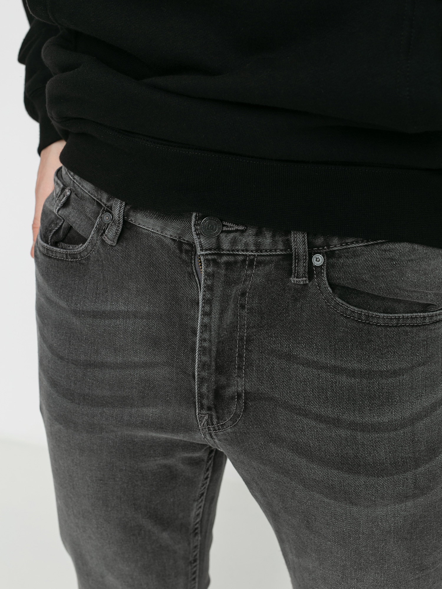 Spodnie DC Worker Straight Stretch (medium grey)