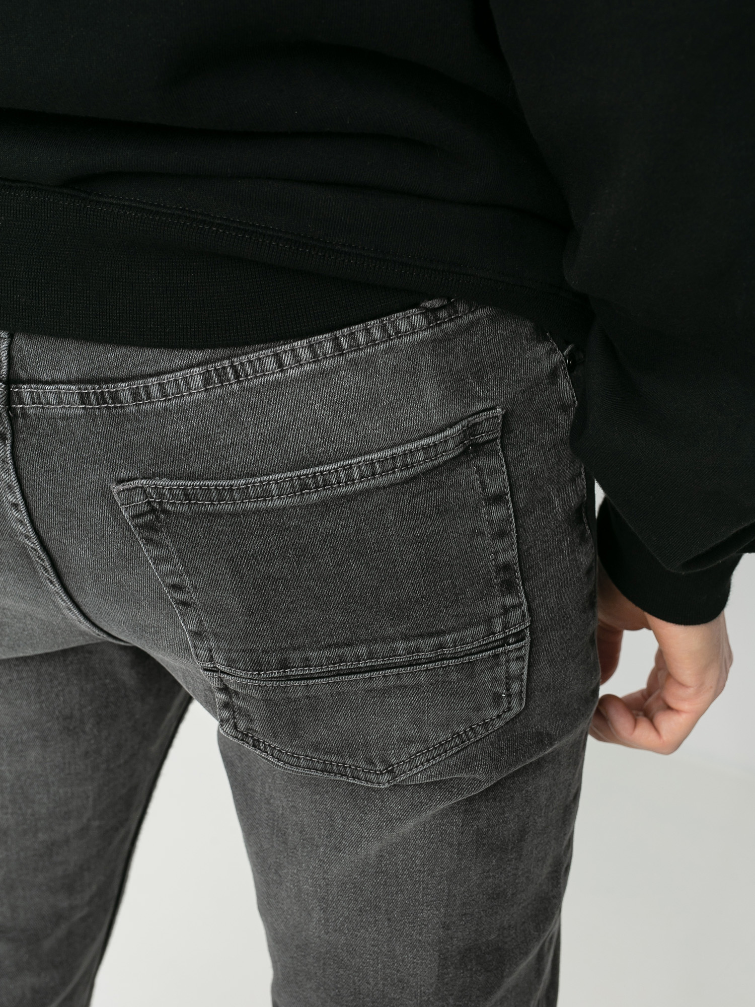 Spodnie DC Worker Straight Stretch (medium grey)