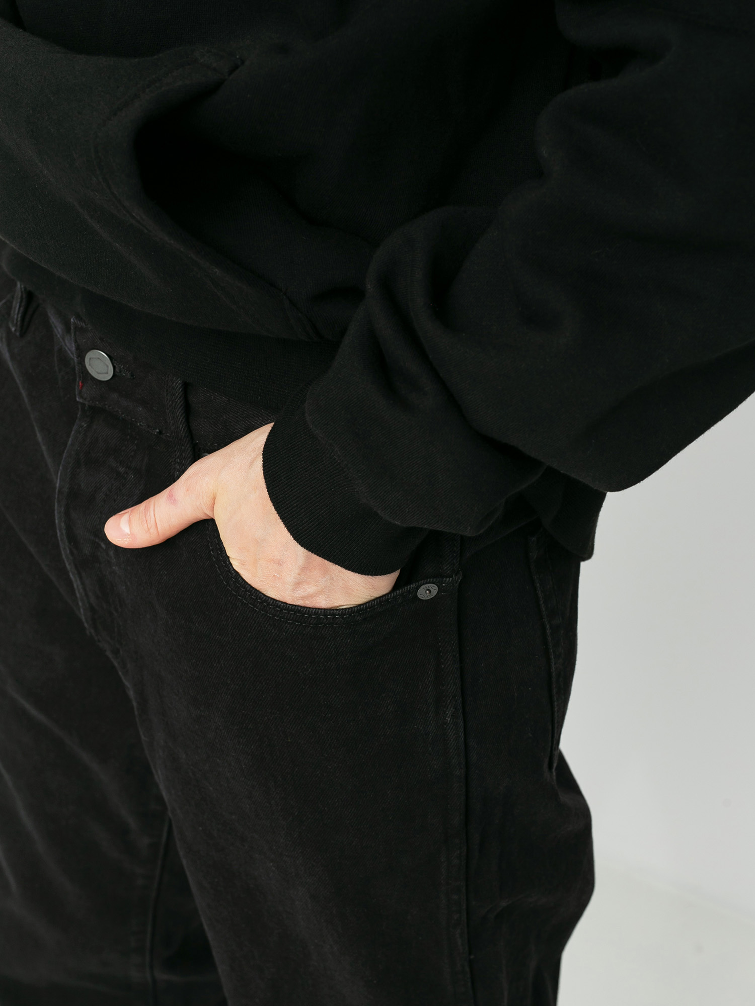 Spodnie RVCA Americana Denim (black rinse)