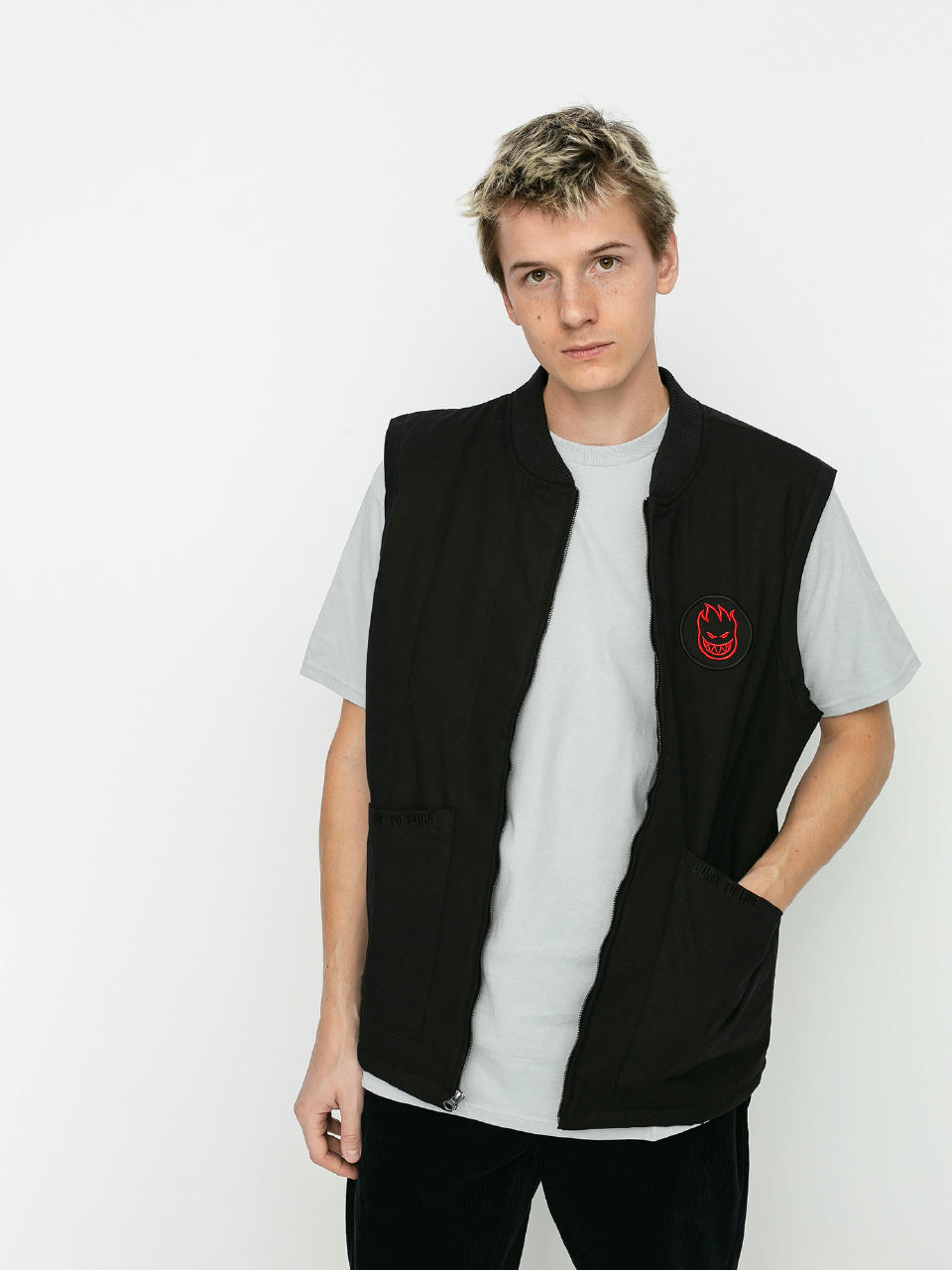 Spitfire Vest Ltb (black/red)