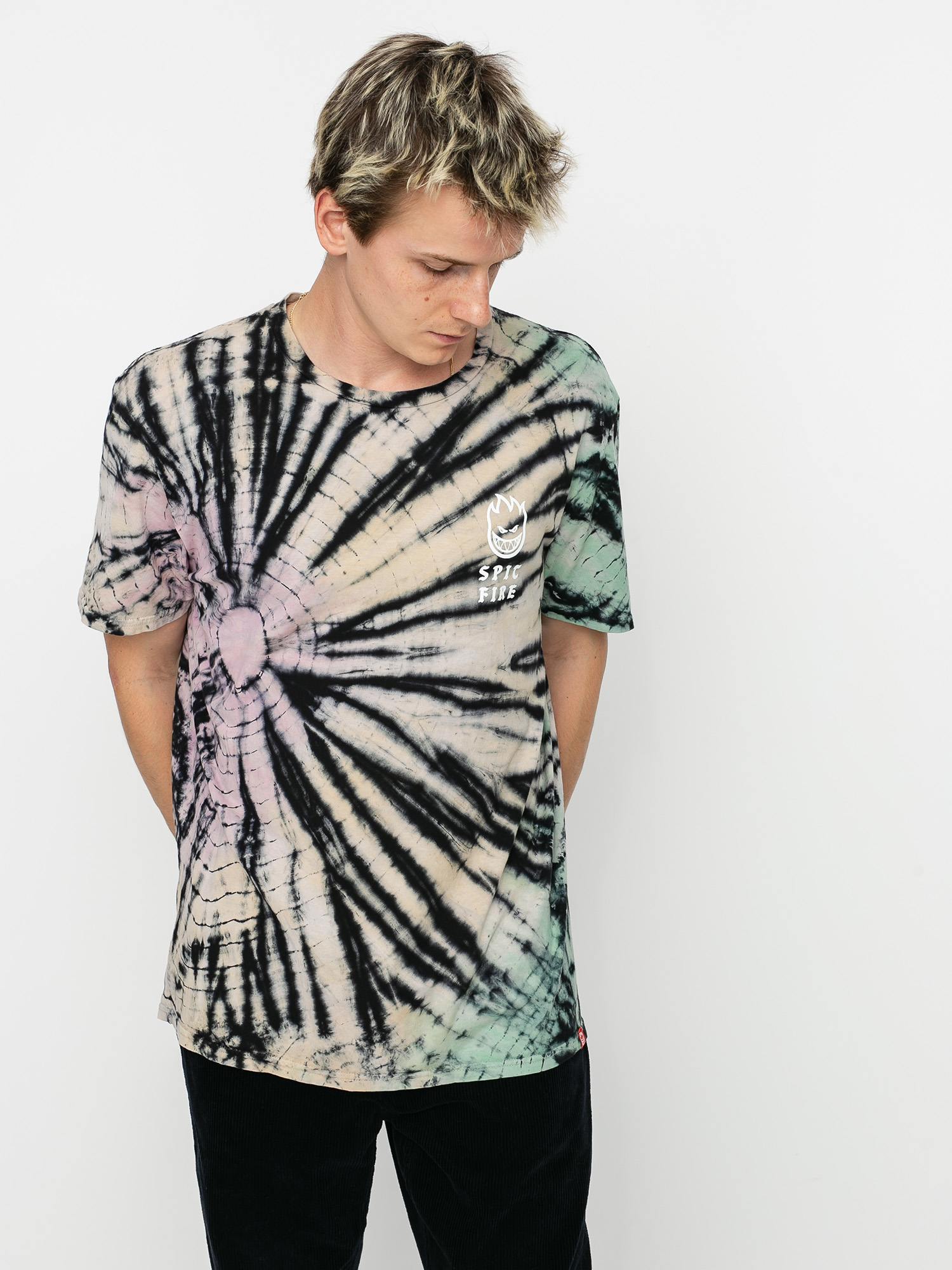T-shirt Spitfire Stdy Rckn (overdye wash)
