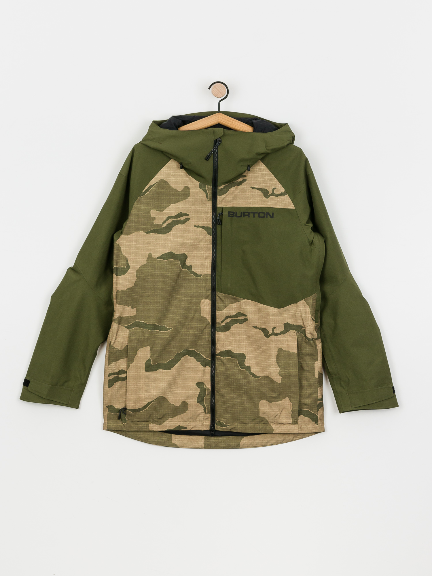 Męska Kurtka snowboardowa Burton Gore Tex Radial Insulated (barren camo/keef)