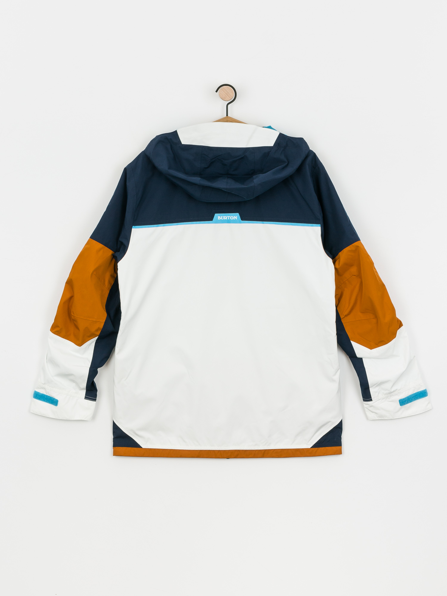 Męska Kurtka snowboardowa Burton Frostner (dress blue/true penny/stout white)