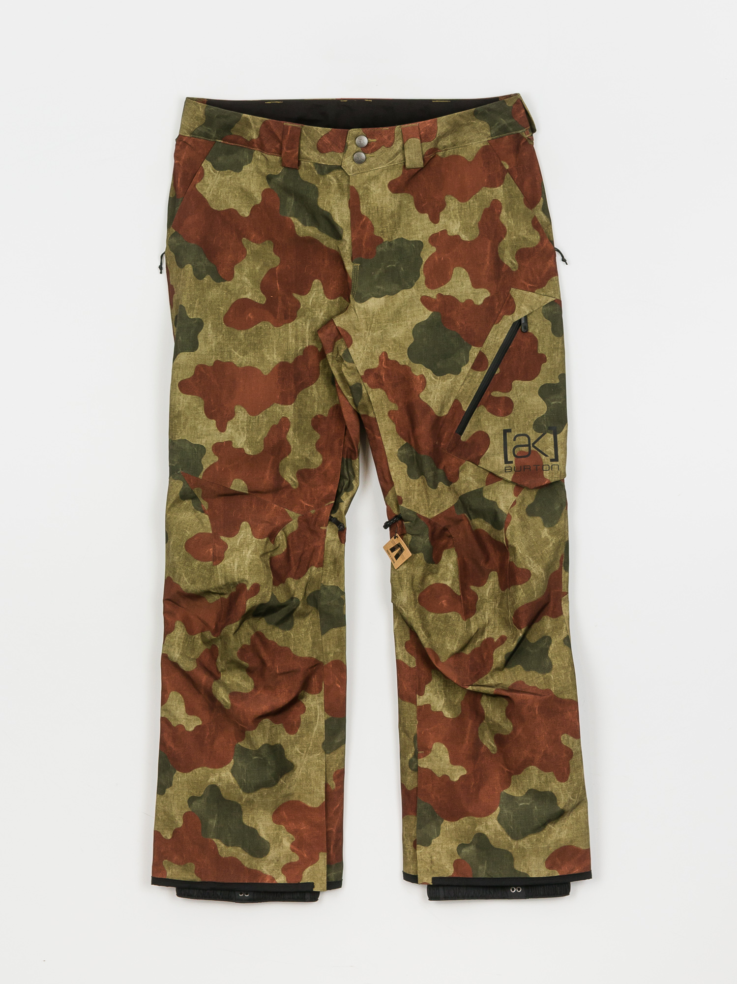 Męskie Spodnie snowboardowe Burton Ak Gore Tex Cyclic (martini olive telo camo)