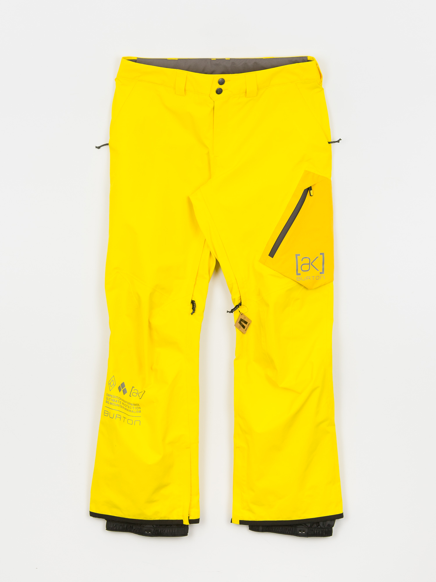 Męskie Spodnie snowboardowe Burton Ak Gore Tex Cyclic (cyber yellow/spectra yellow)