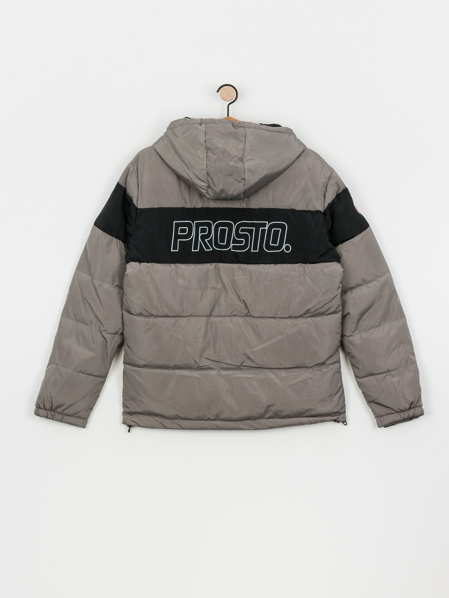 Kurtka Prosto Winter Adament (black/grey)