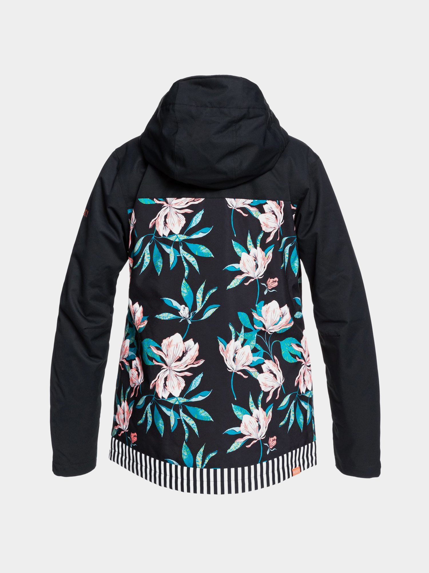Damska Kurtka snowboardowa Roxy Jetty Block (true black tropical day)